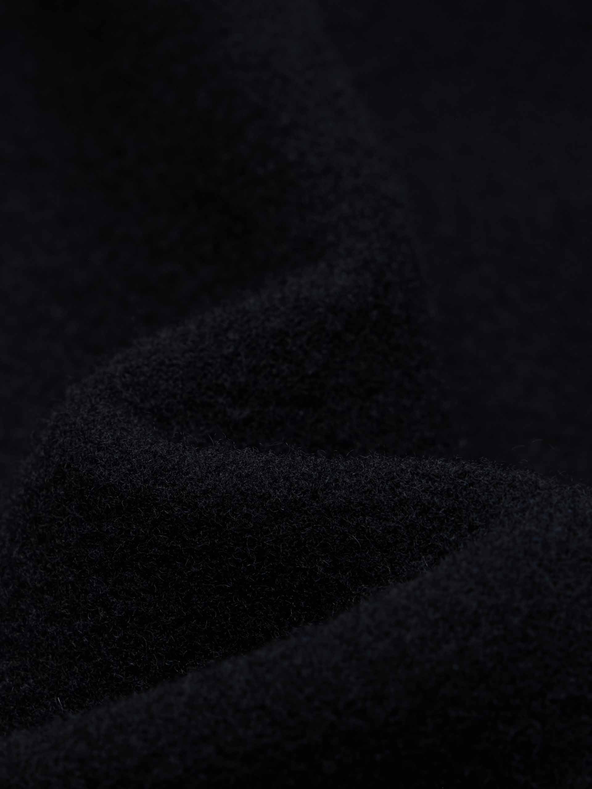 Removable Collar Wool Coat - Image 4