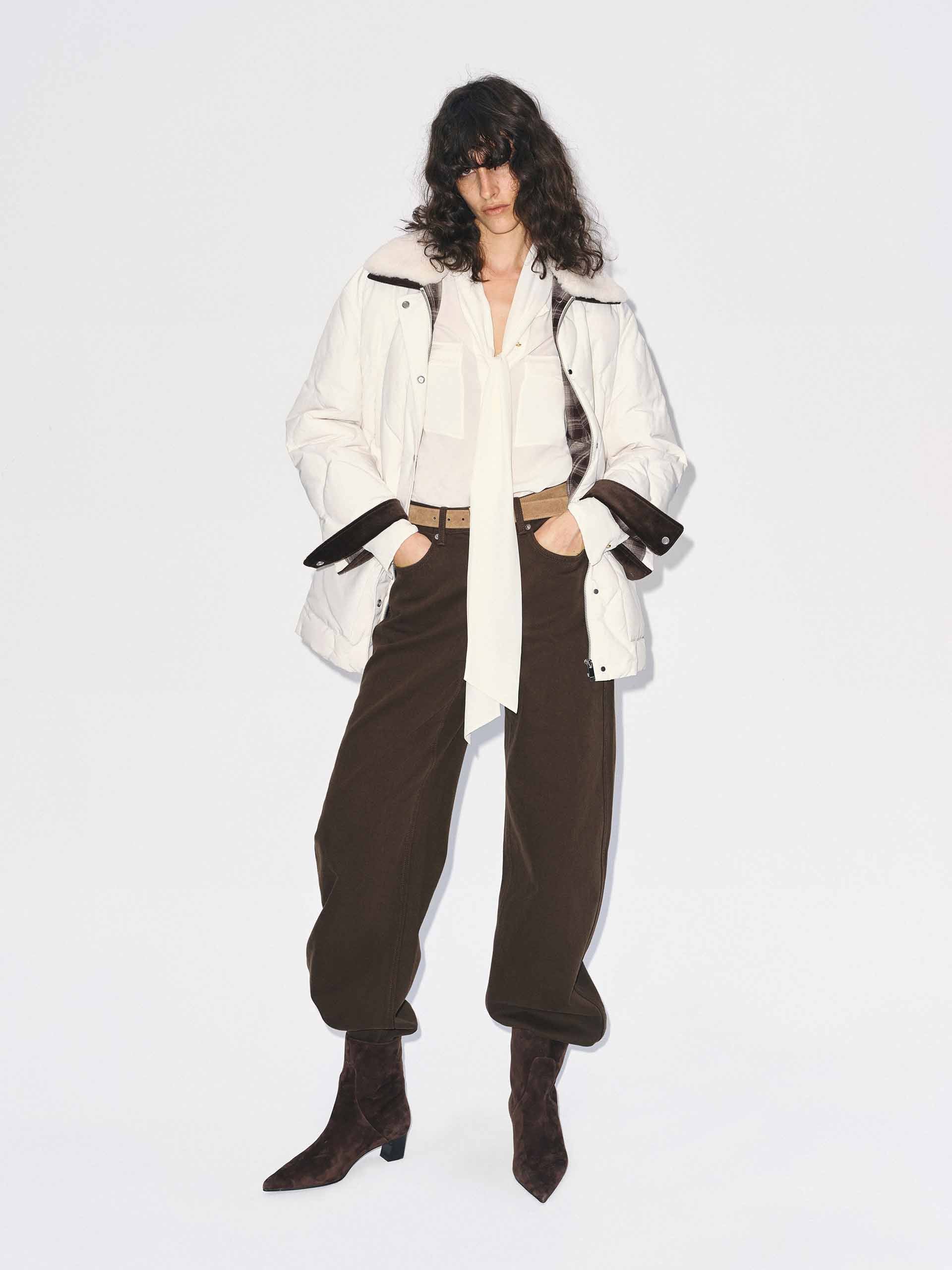Fur Collar Down Jacket - Image 10