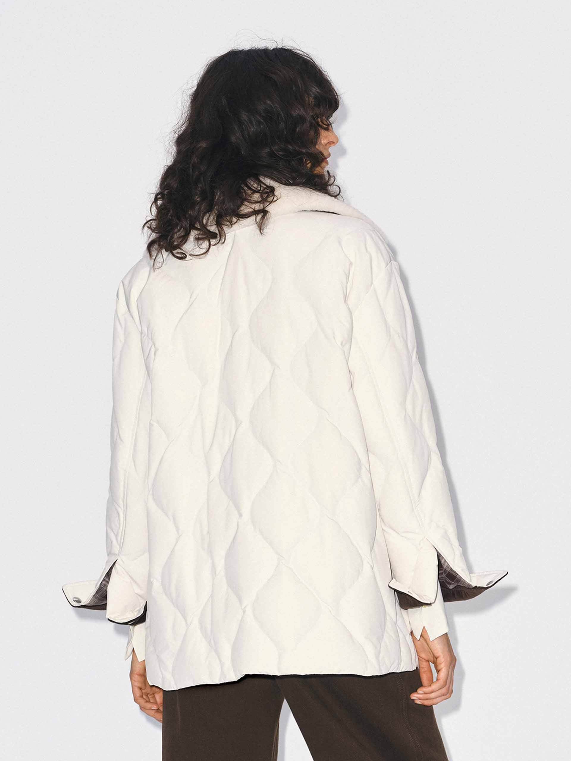 Fur Collar Down Jacket - Image 14