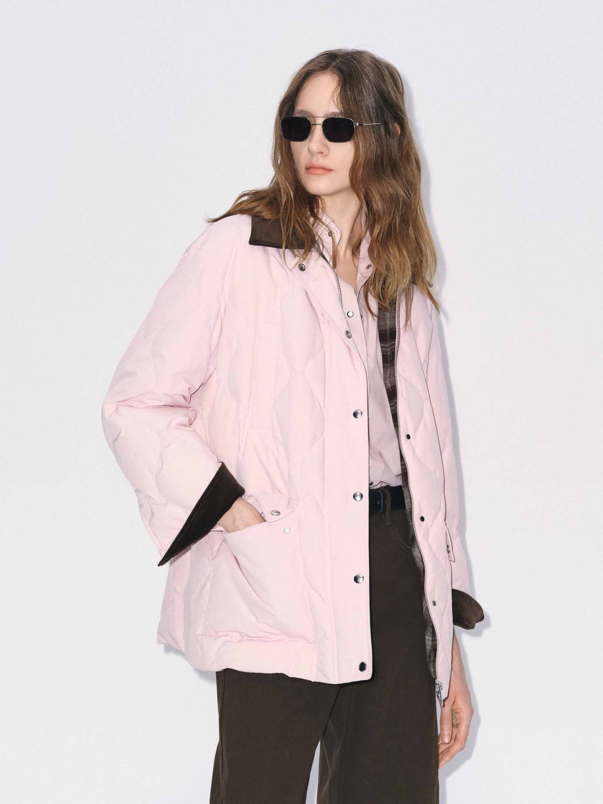 Fur Collar Down Jacket - Image 19