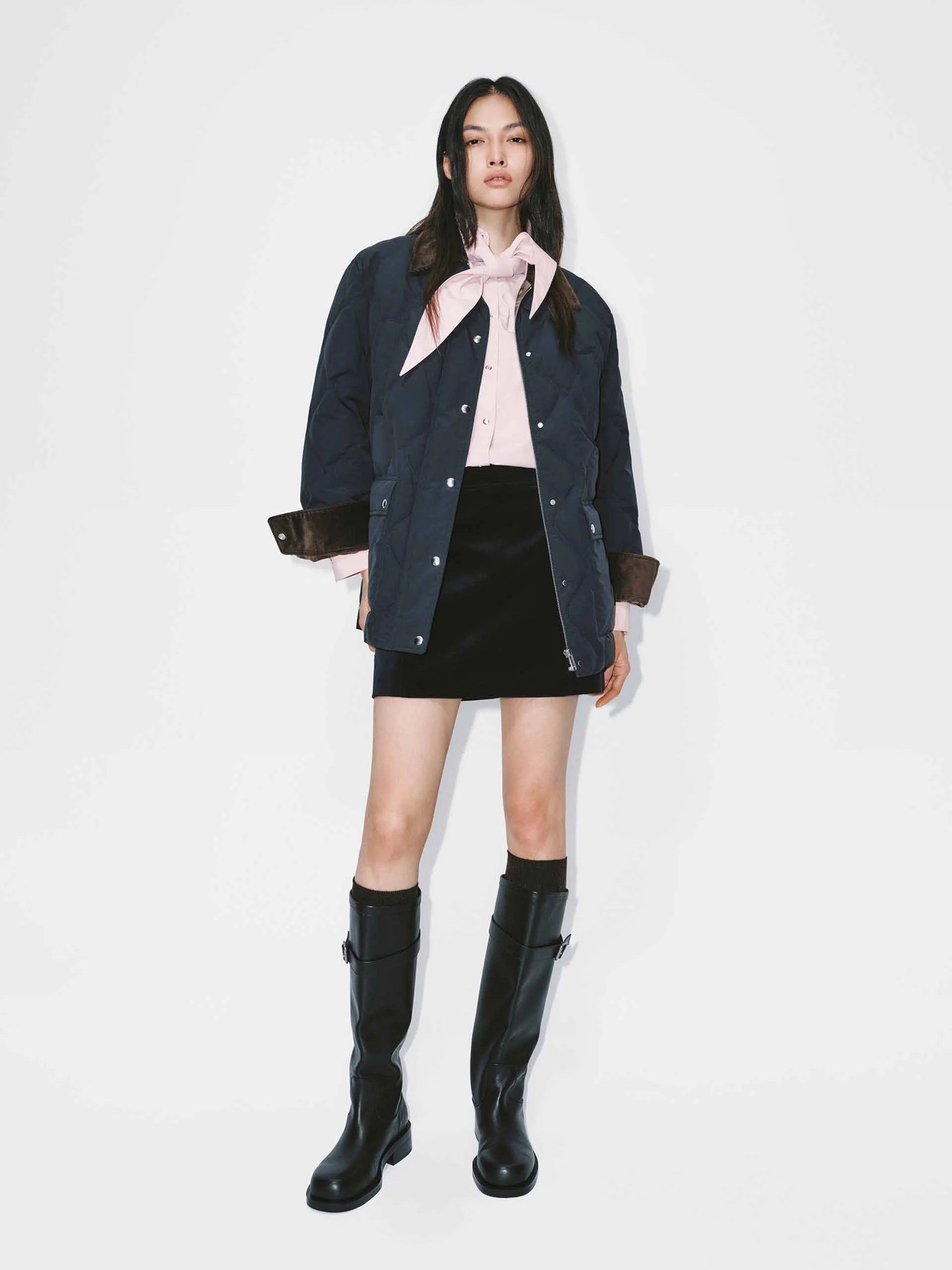 Fur Collar Down Jacket - Image 2