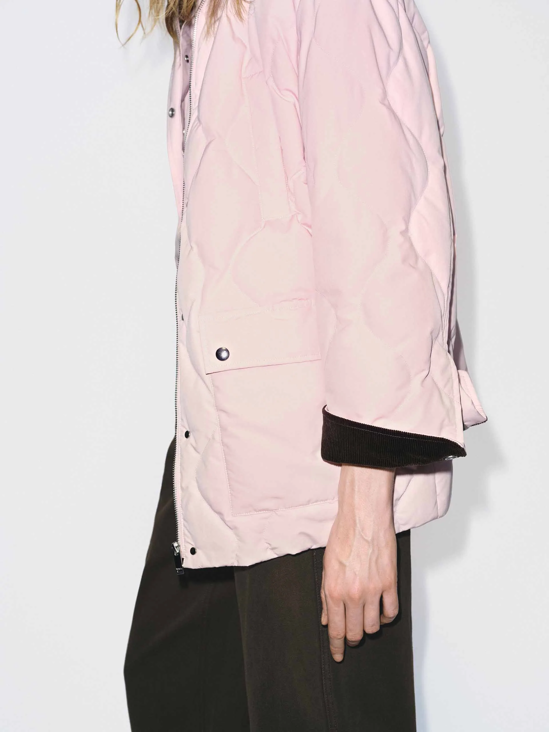 Fur Collar Down Jacket - Image 24