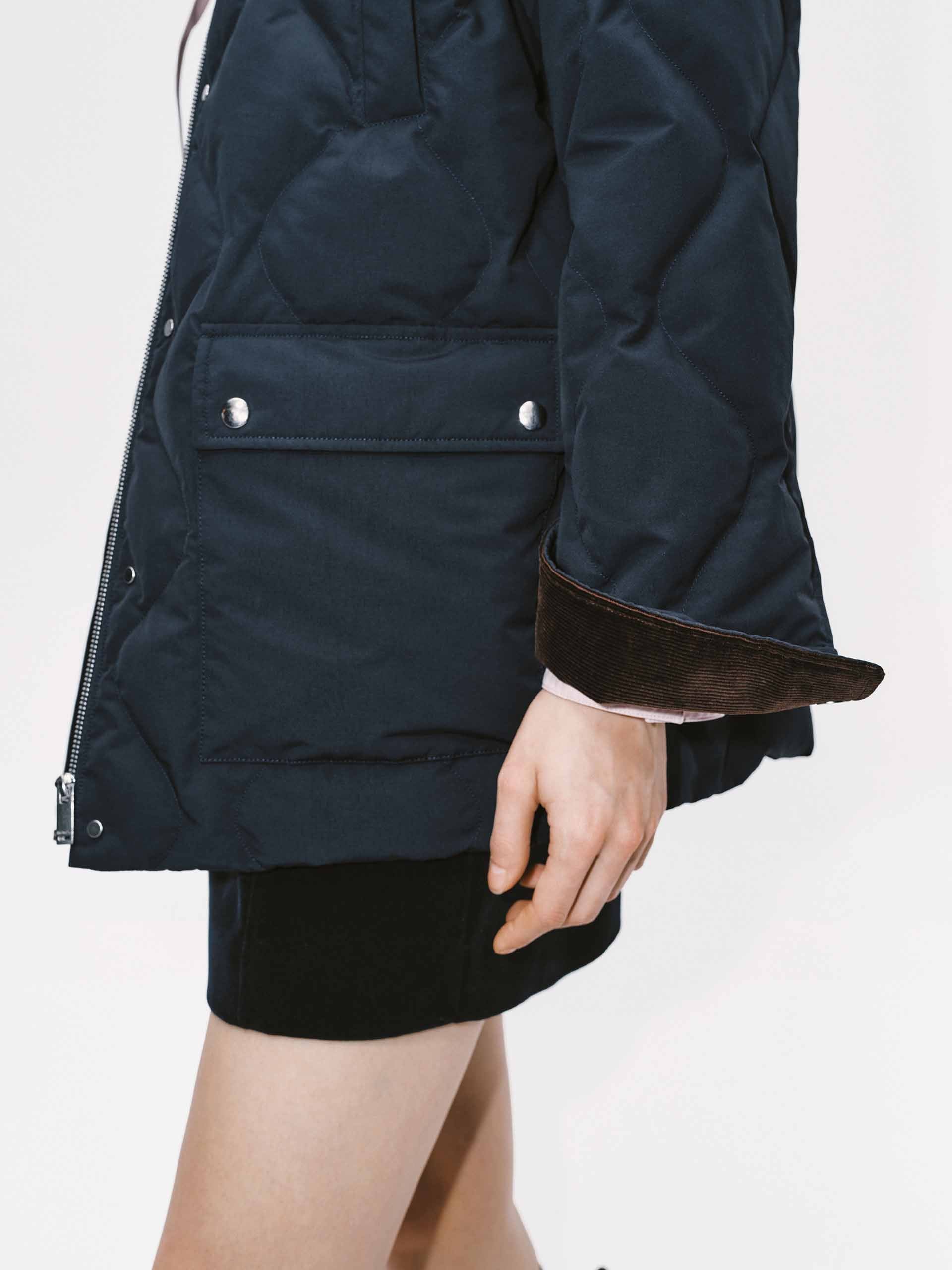 Fur Collar Down Jacket - Image 8