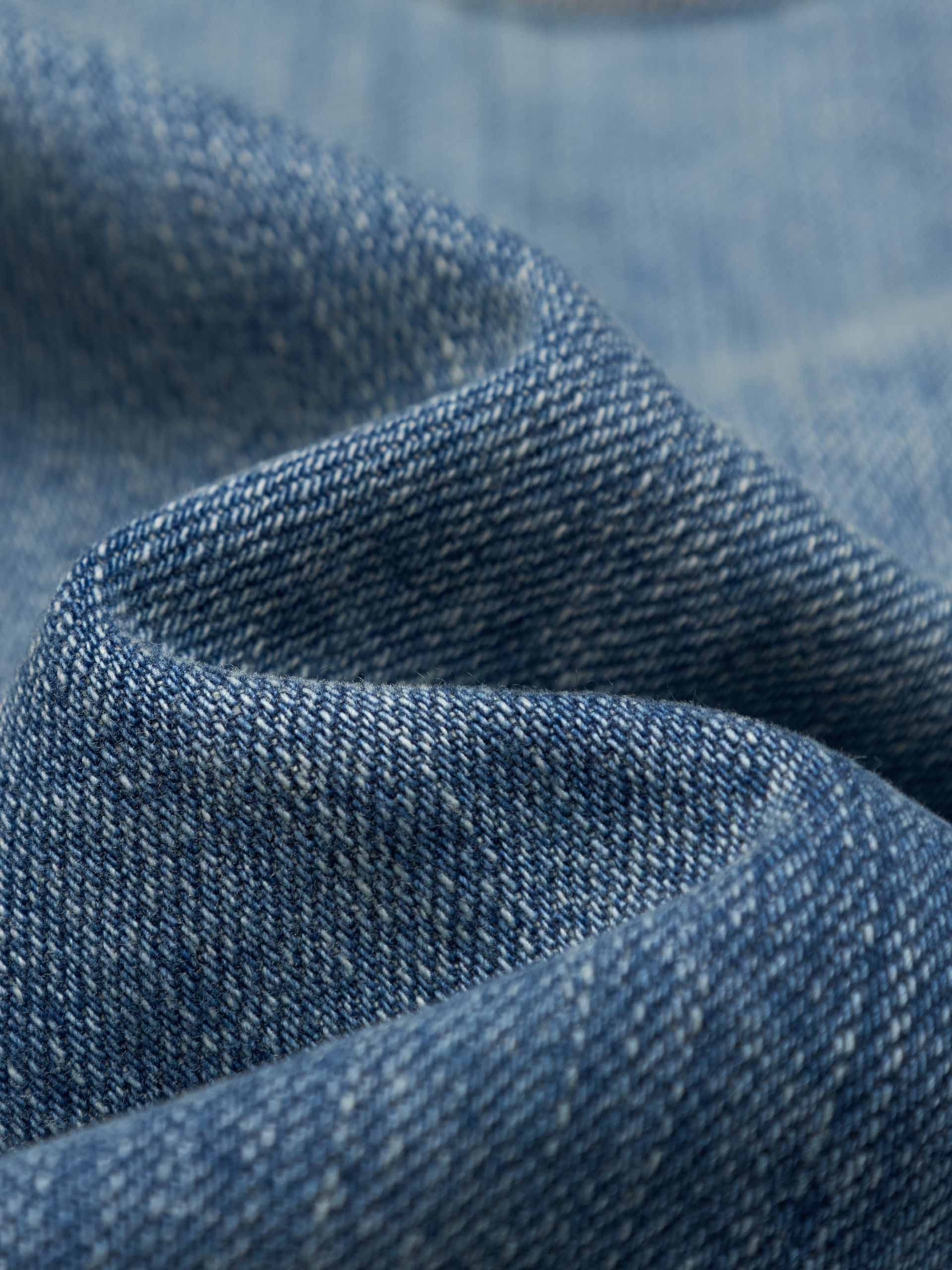 Rhinestone Detail Denim Jacket - Image 4