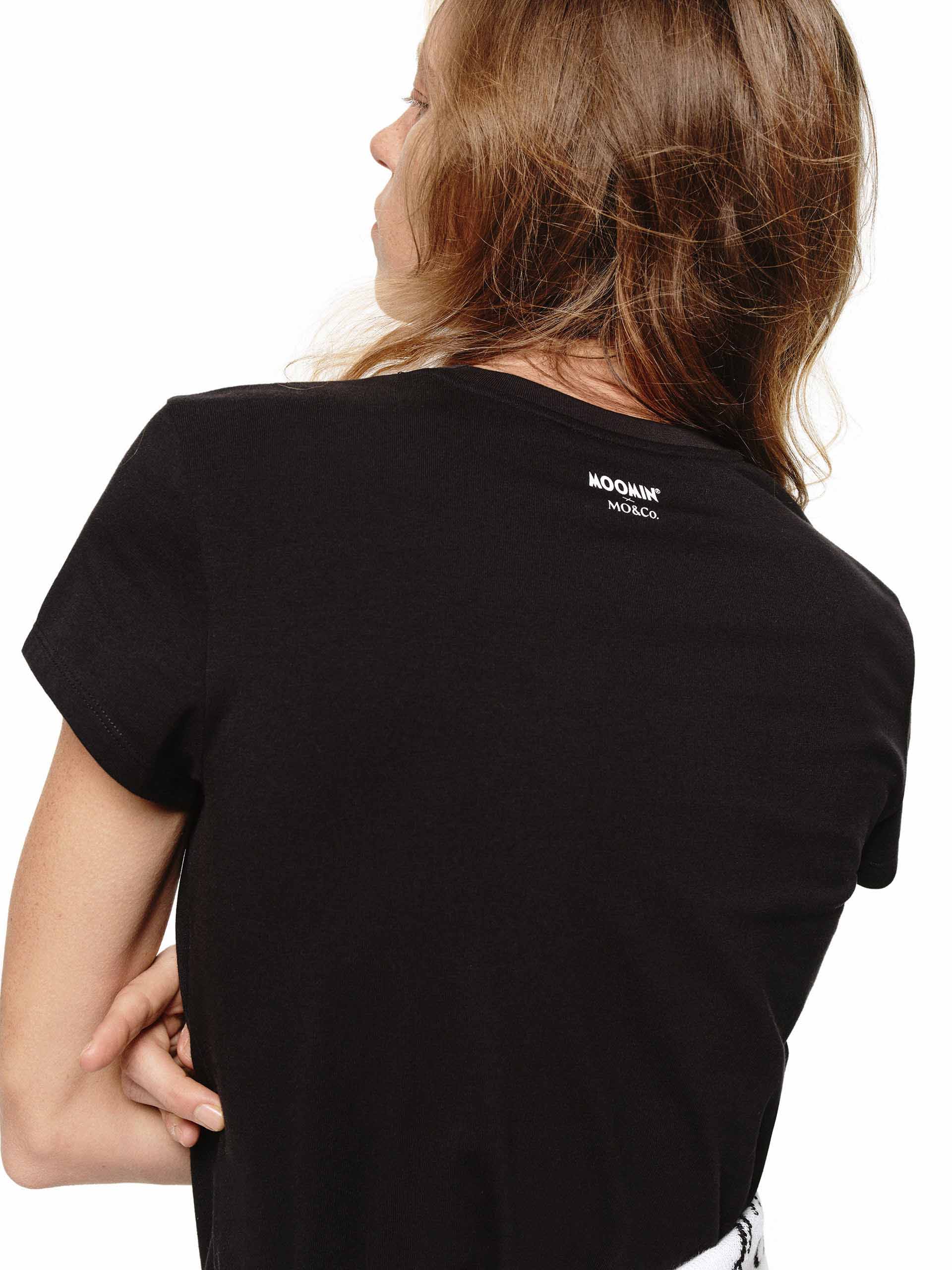 Rhinestone Detail Printed T-shirt - Image 23