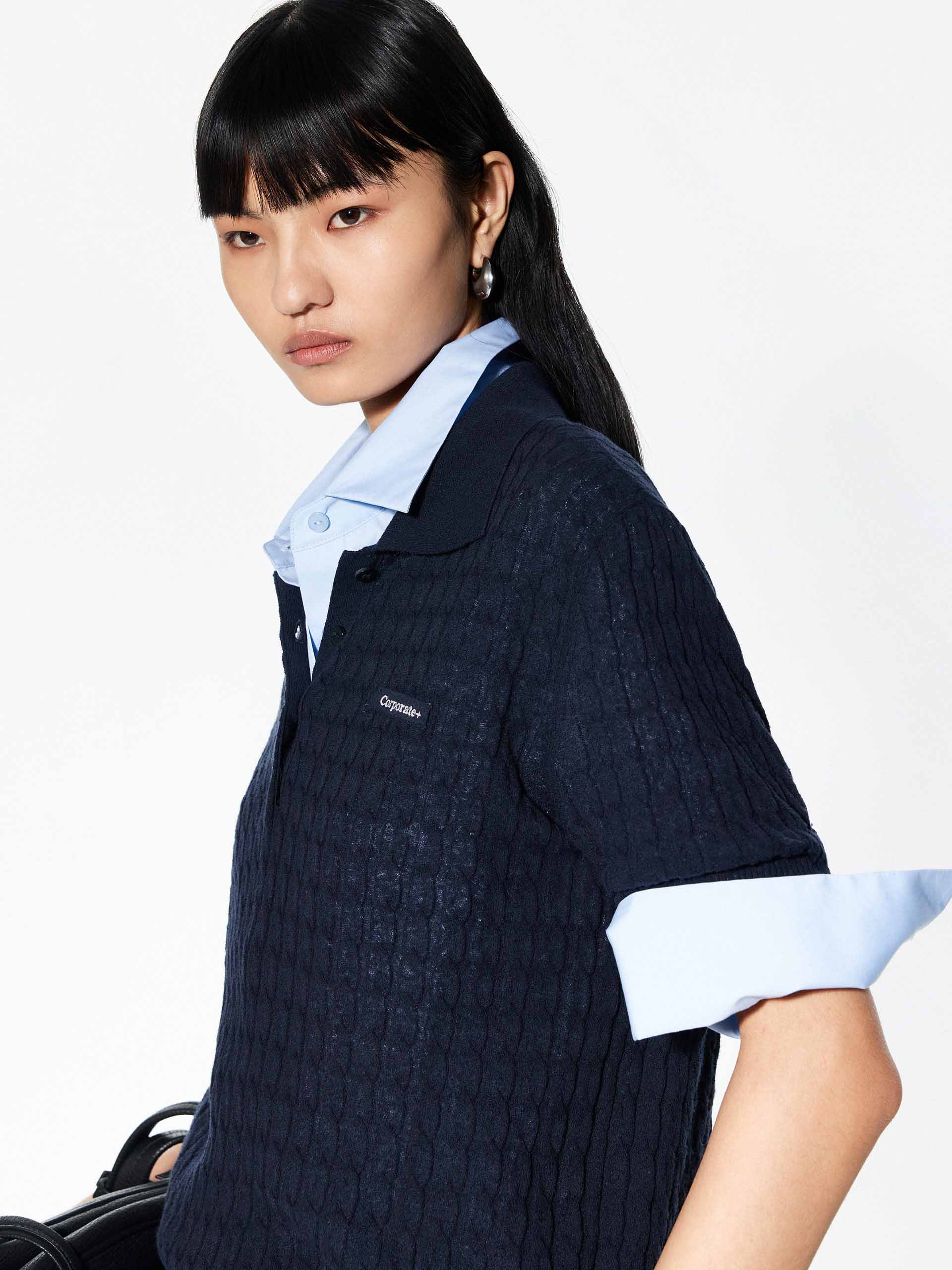 Ribbed Hem Knitted Top - Image 16