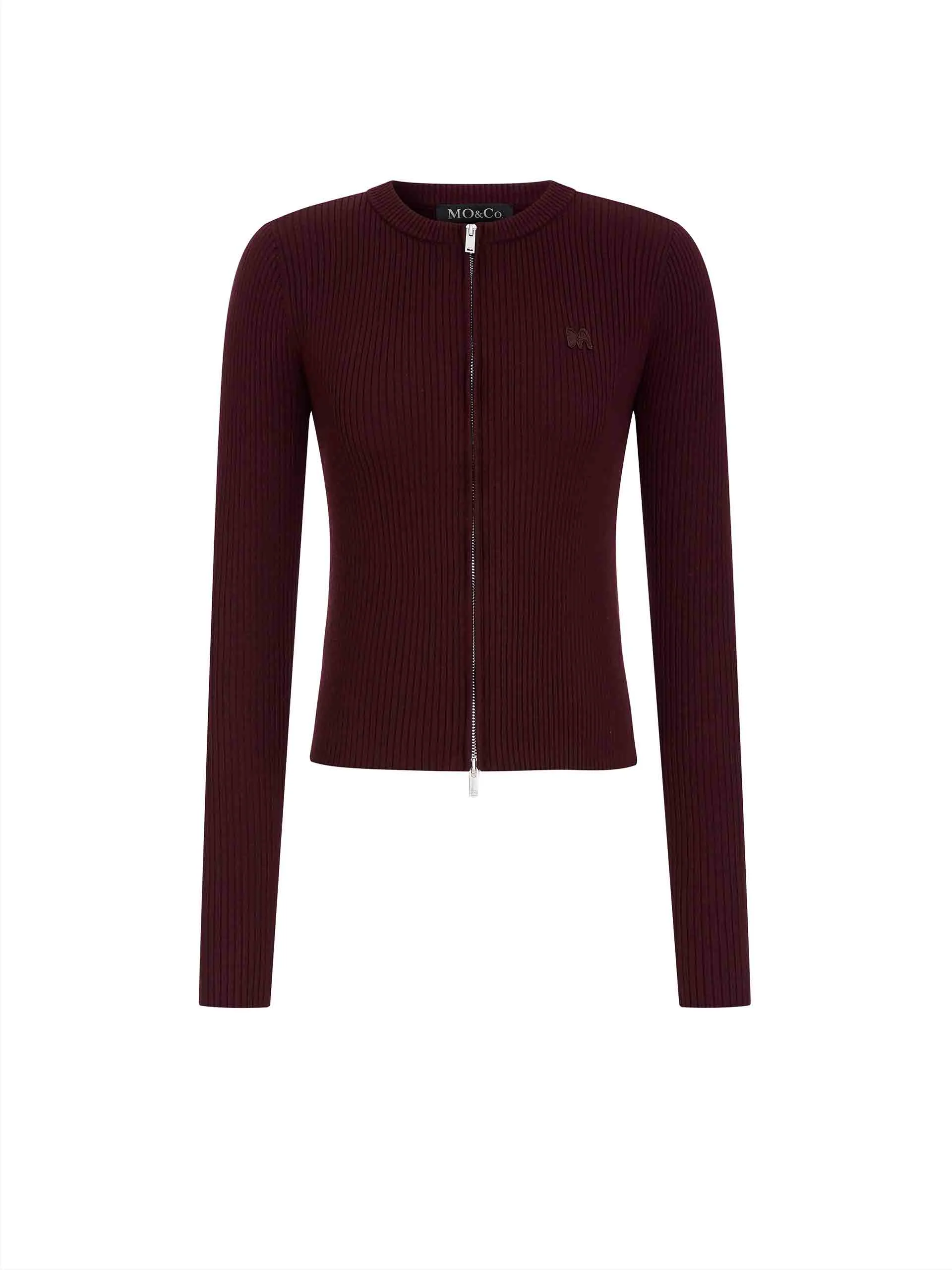 Ribbed Slim Fit Cardigan - Image 22