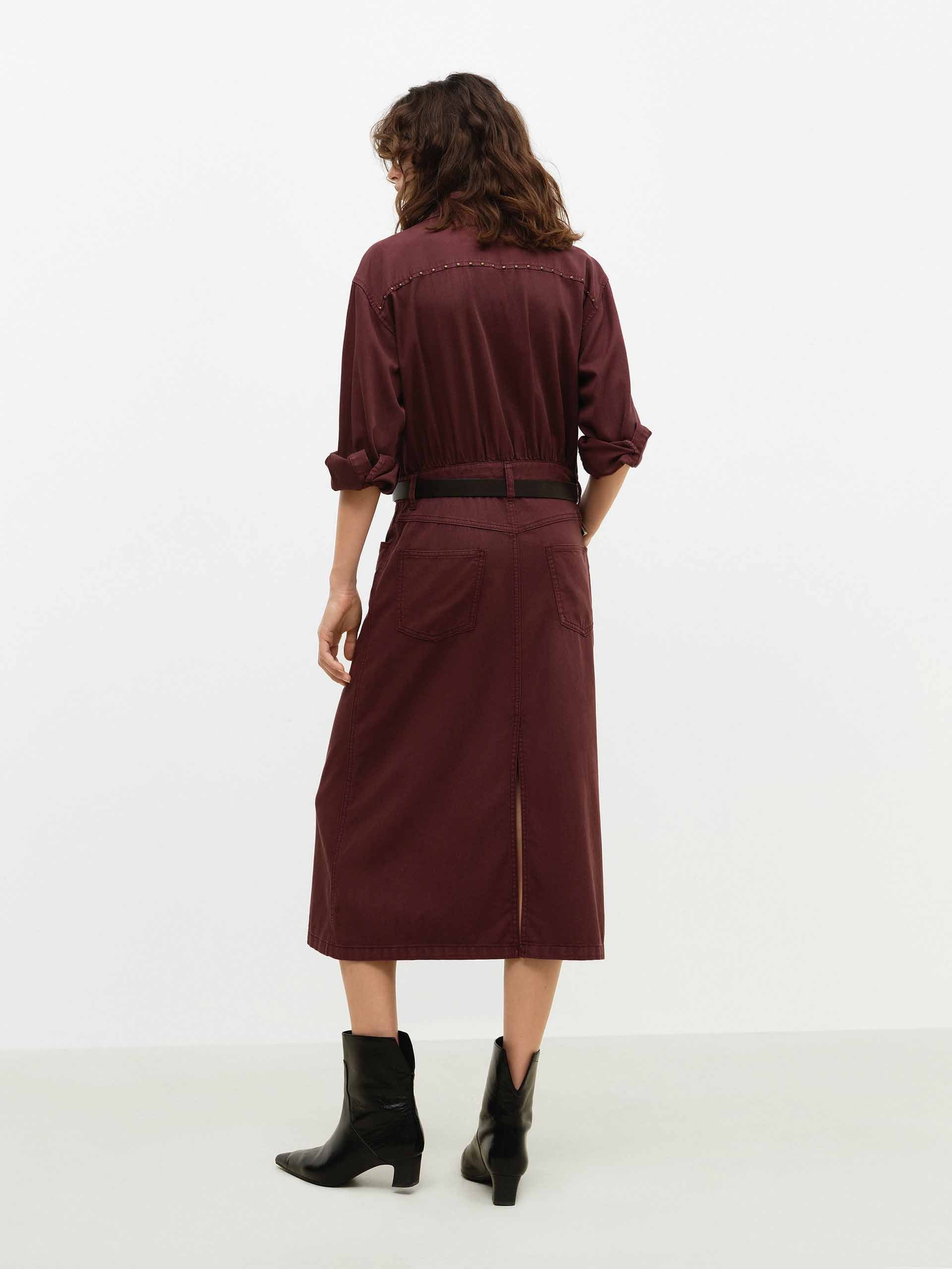 Riveted Detail Cargo Dress - Image 6