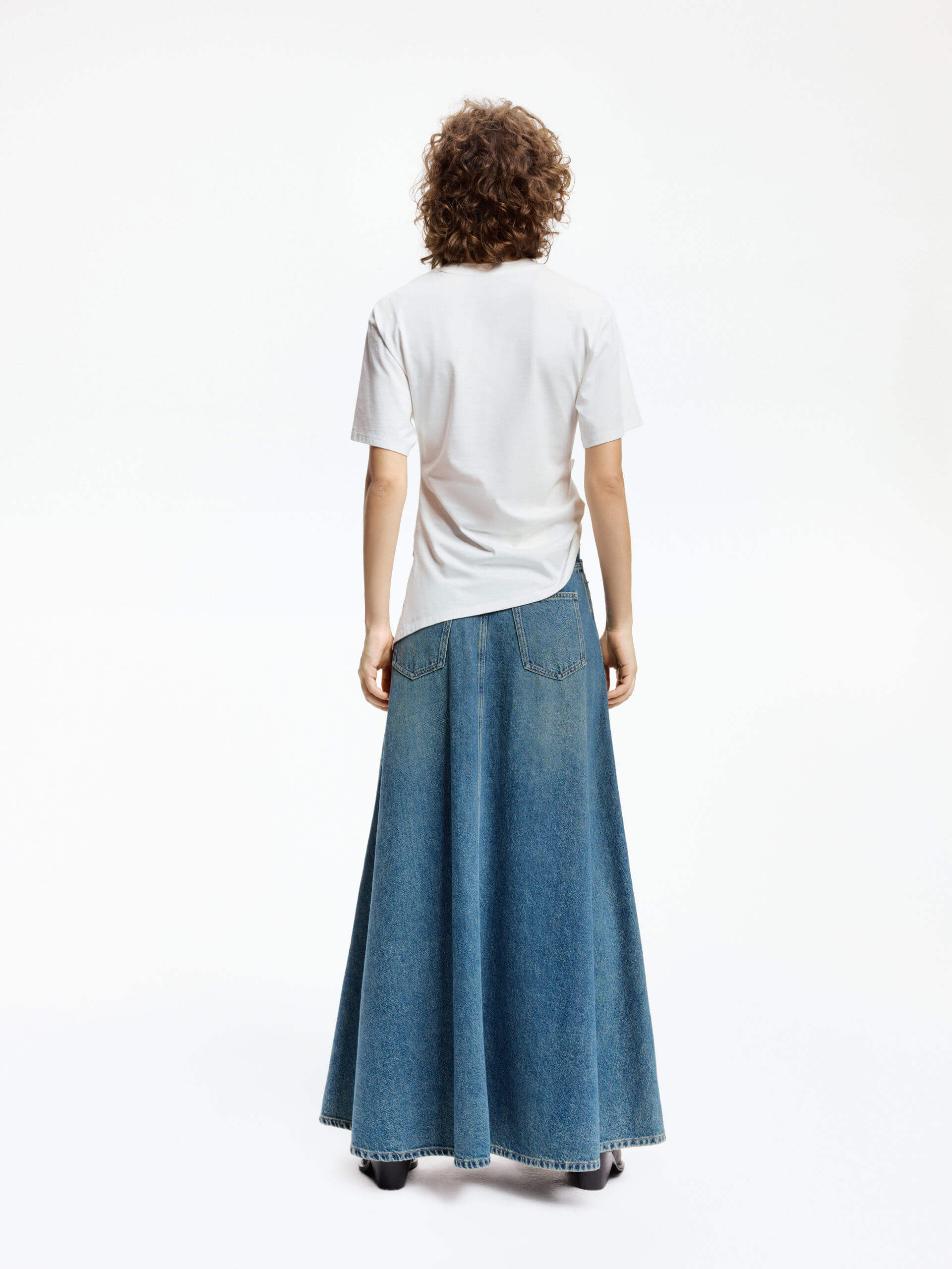Rose Knot Cotton T-shirt - Image 8