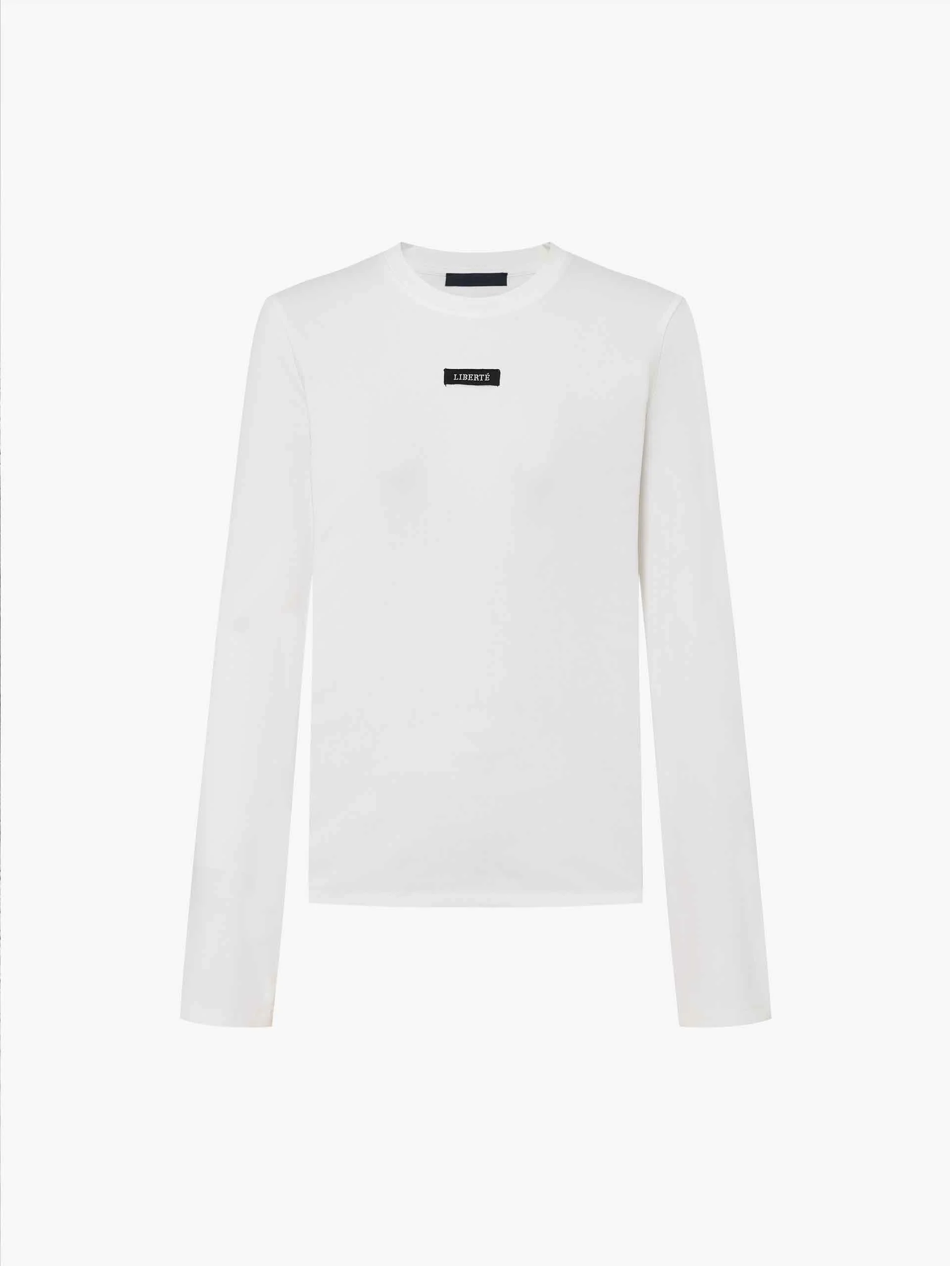 Round Neck Letter T-shirt - Image 5