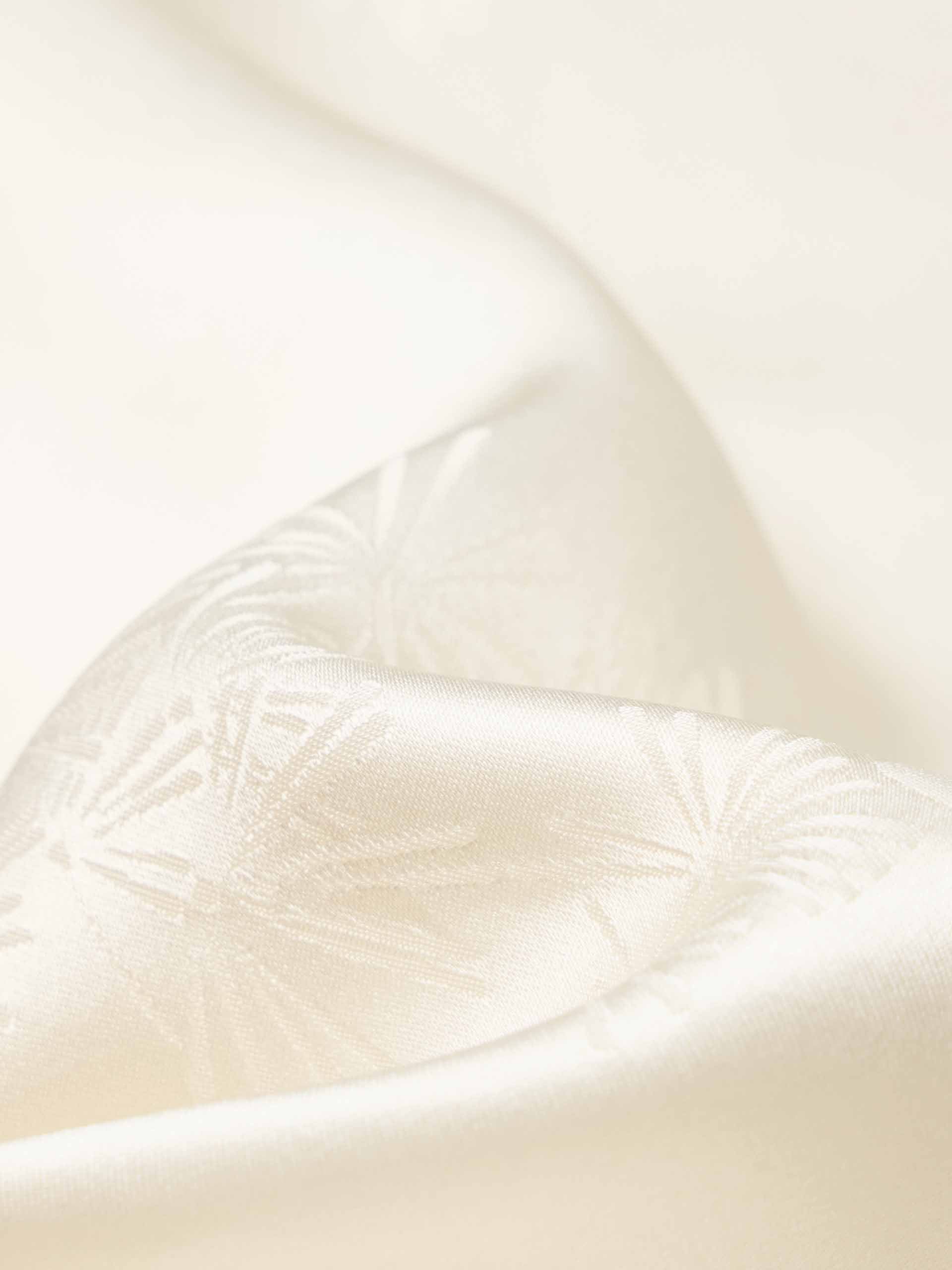 Round Neck Satin Blouse - Image 4