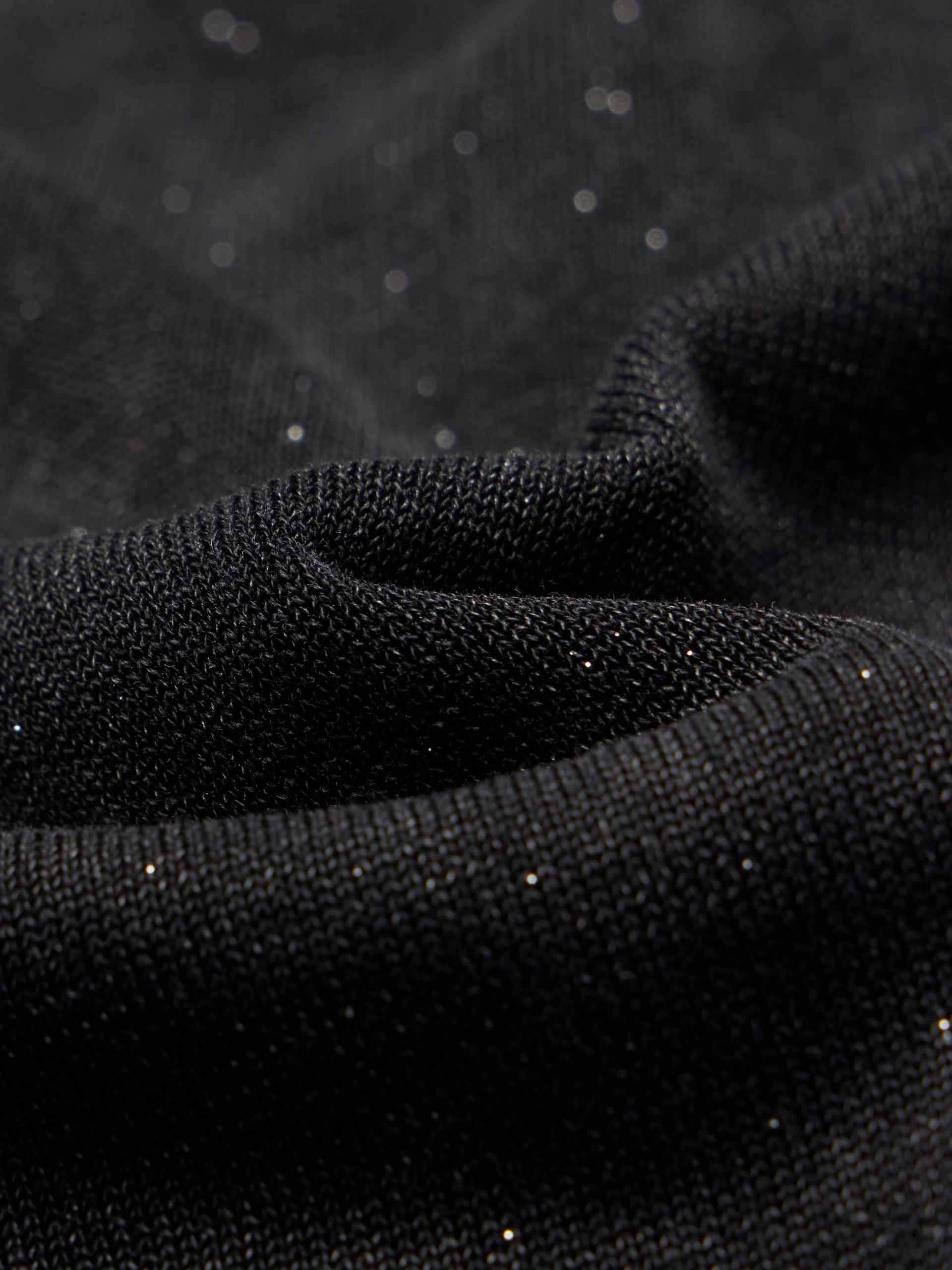 Round Neck Shiny Sweater - Image 4
