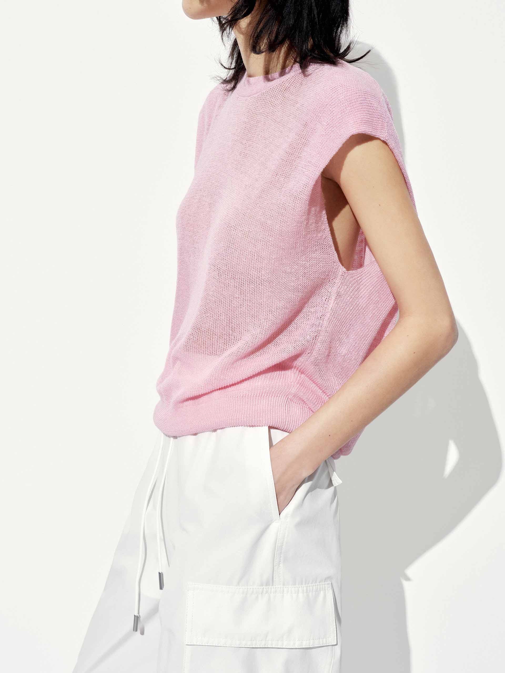 Round Neck Sleeveless Top - Image 15