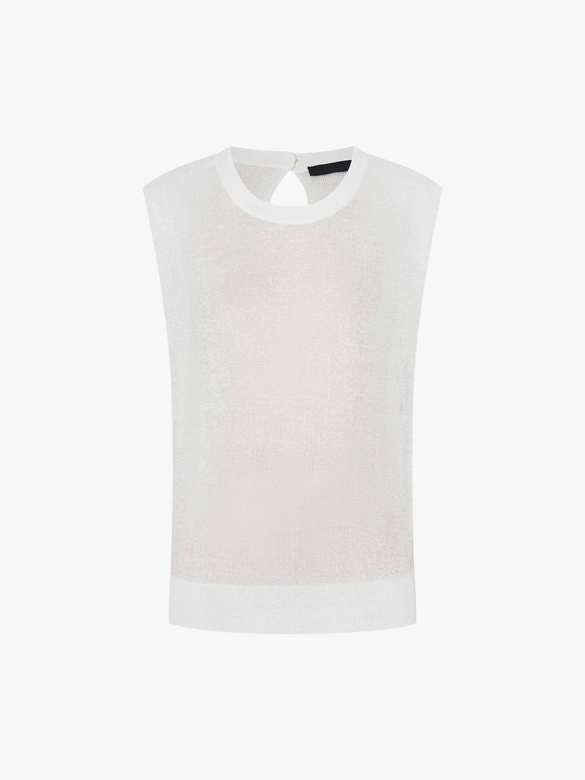 Round Neck Sleeveless Top - Image 5