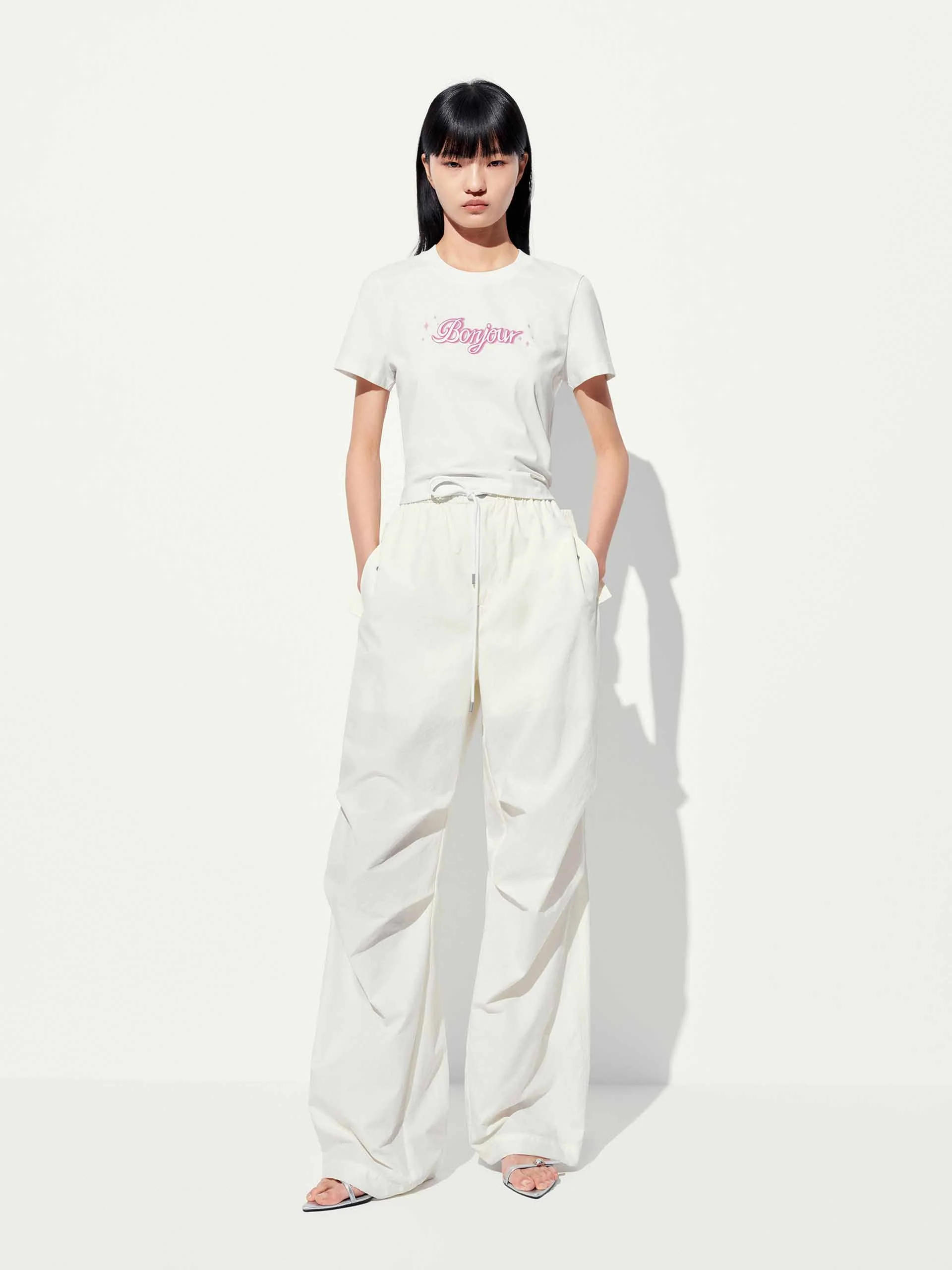 Round Neck Slim Fit T-shirt - Image 2