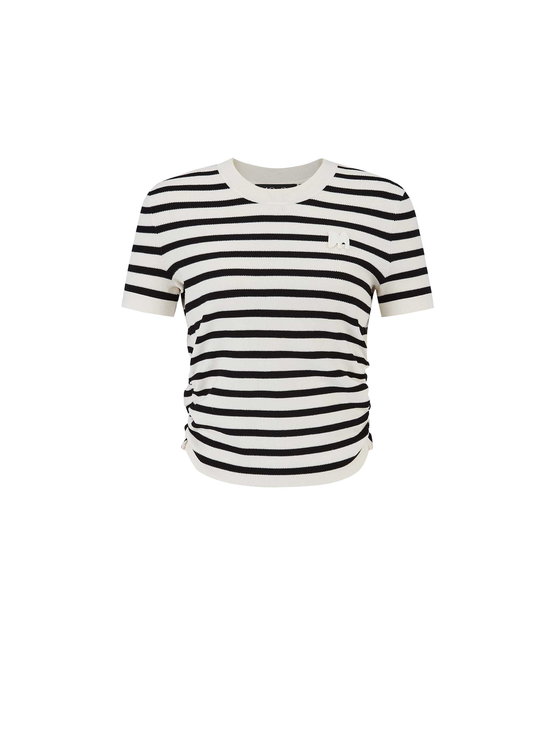 Round Neck Striped Top - Image 7