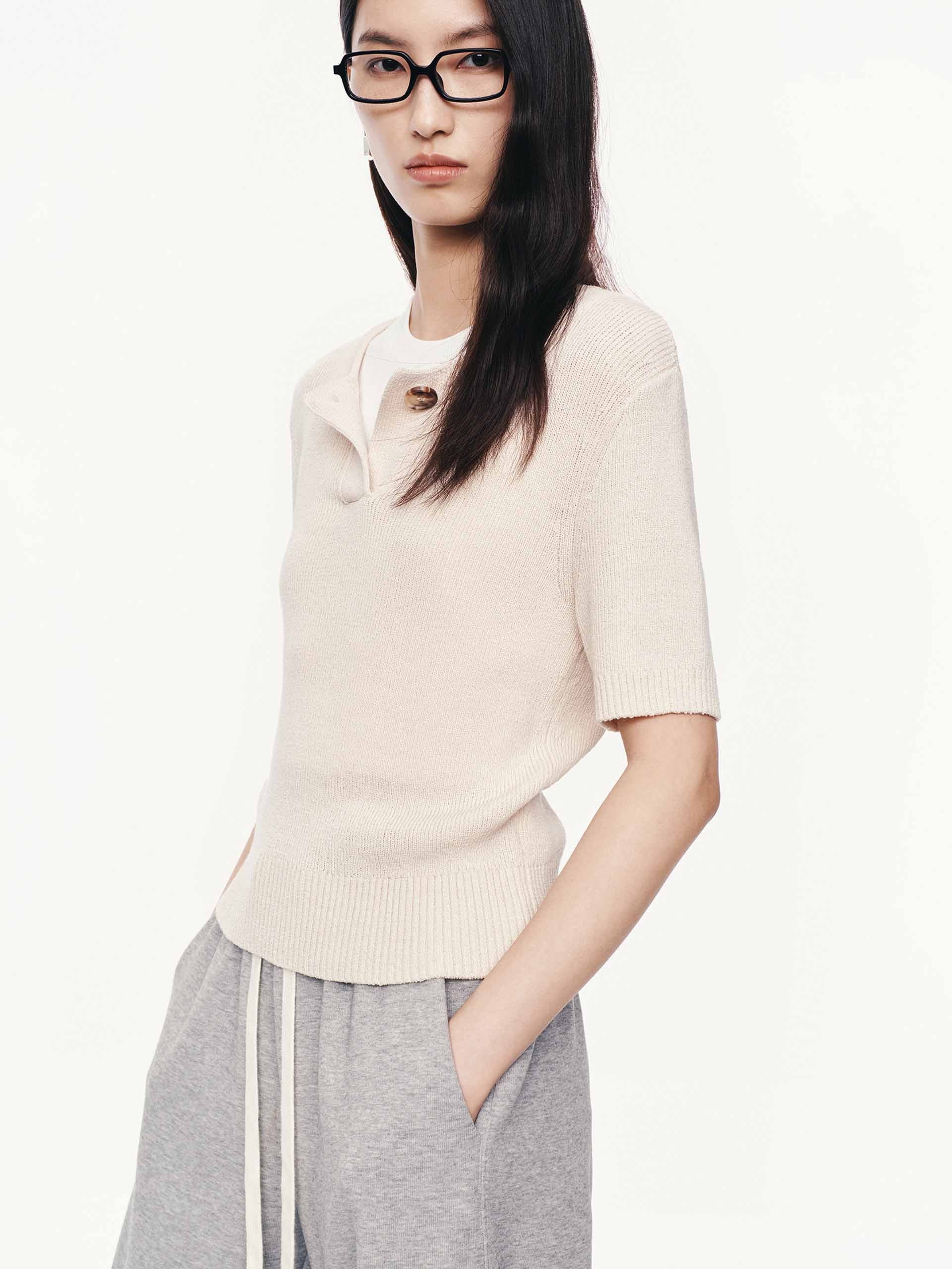Round Neck Wool Top - Image 3