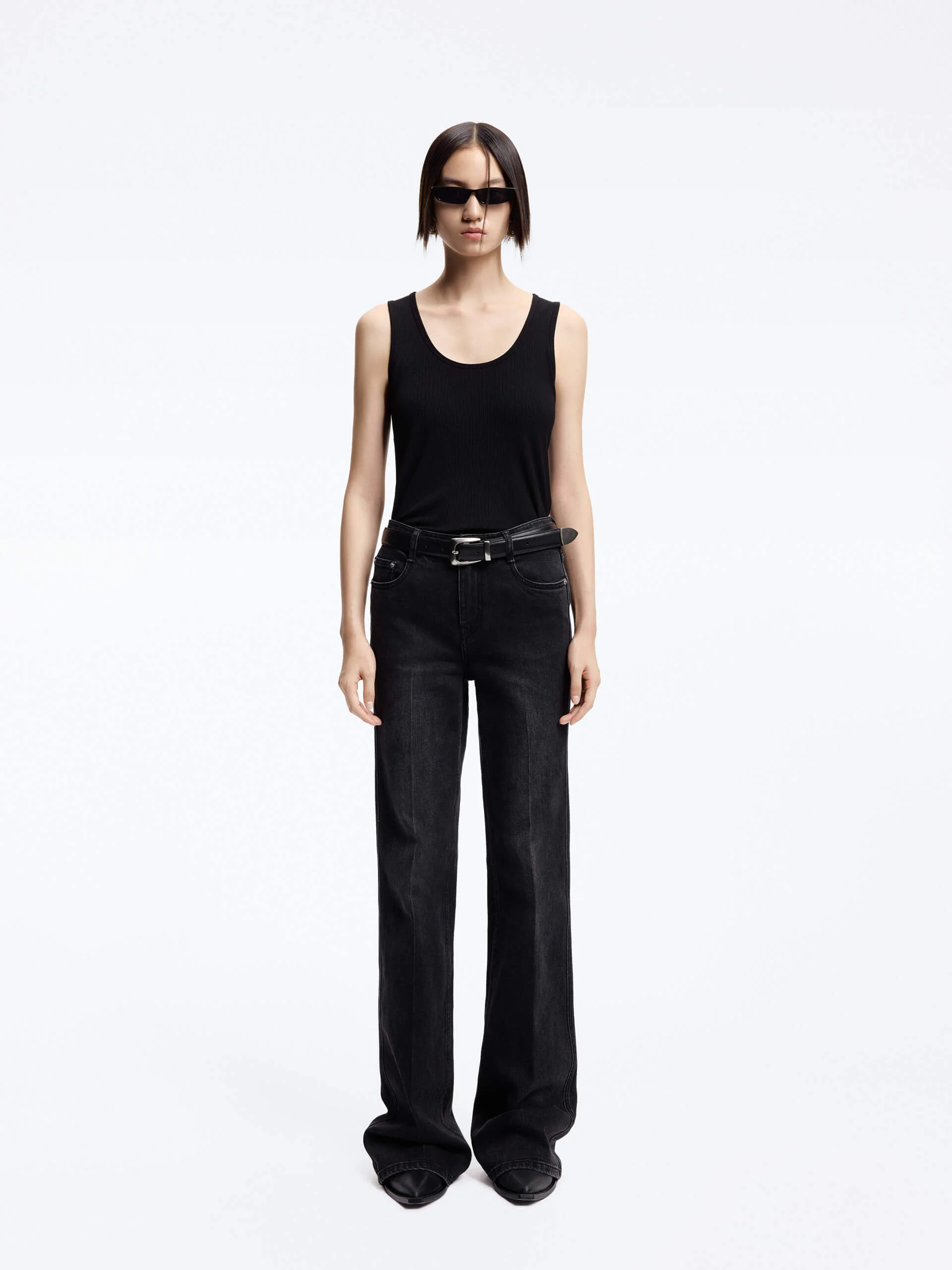 Scoop Neck Knitted Tank - Image 12