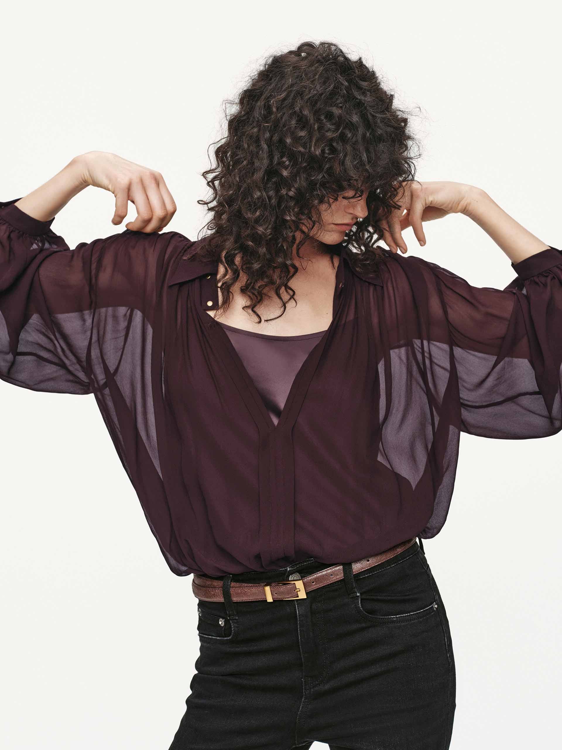 Lightweight Chiffon Blouse - Image 7