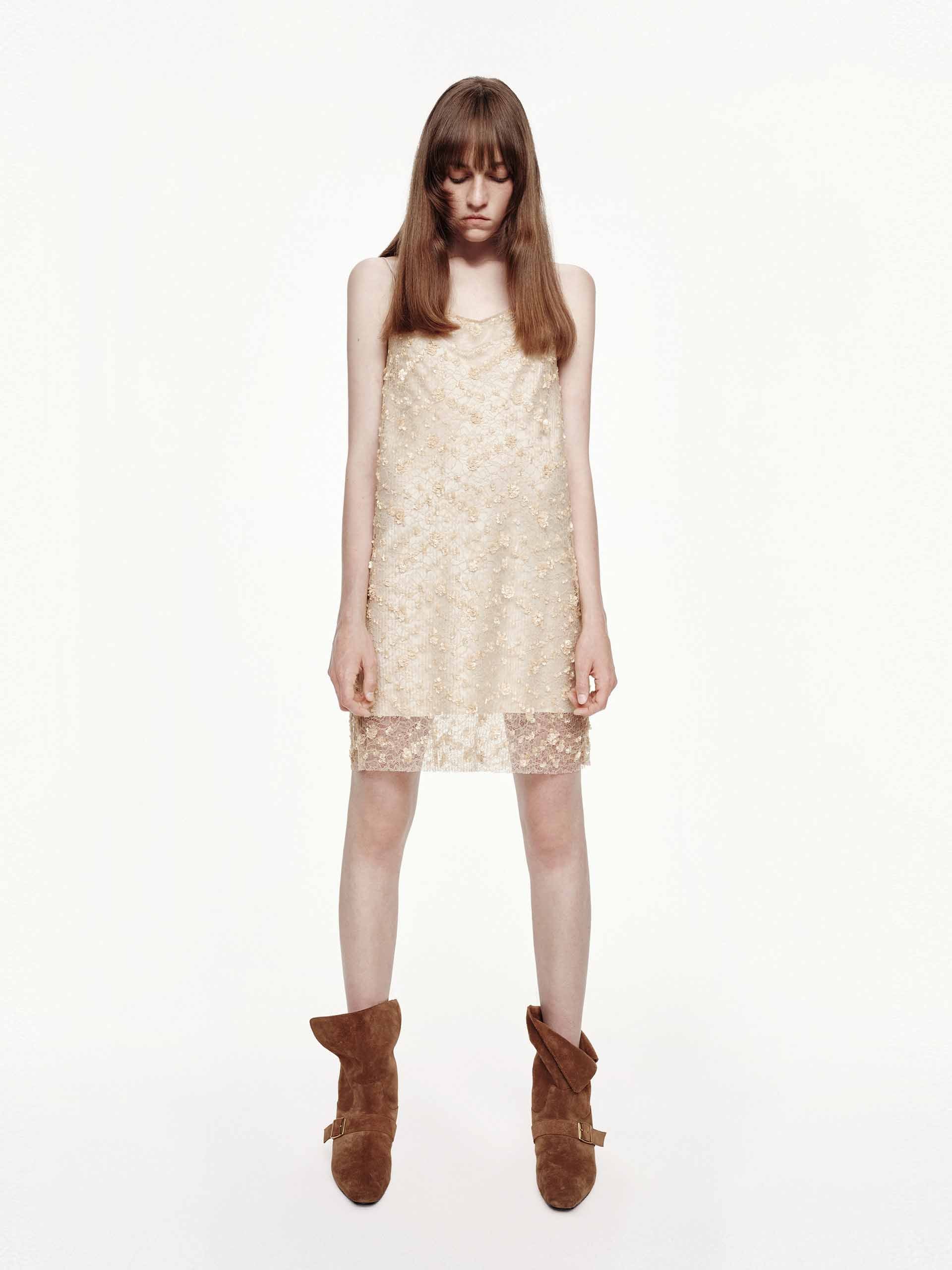 Sequin Detail Cami Dress - Image 2