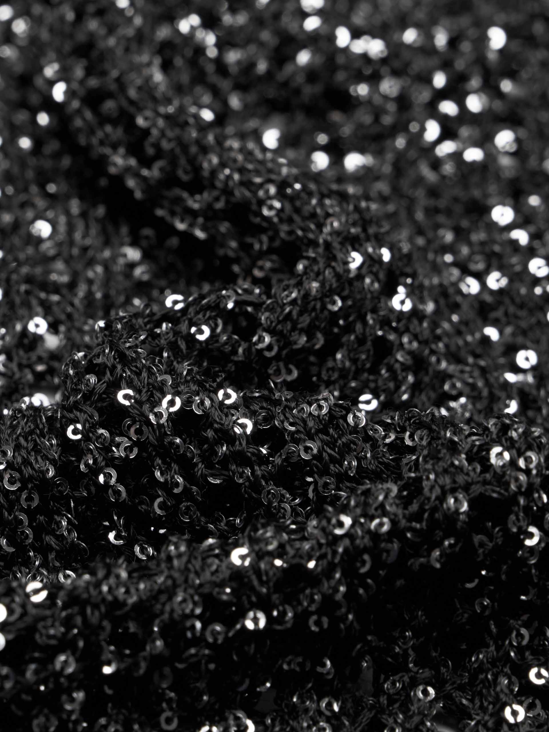 Sequin Crochet Knitted Top - Image 3