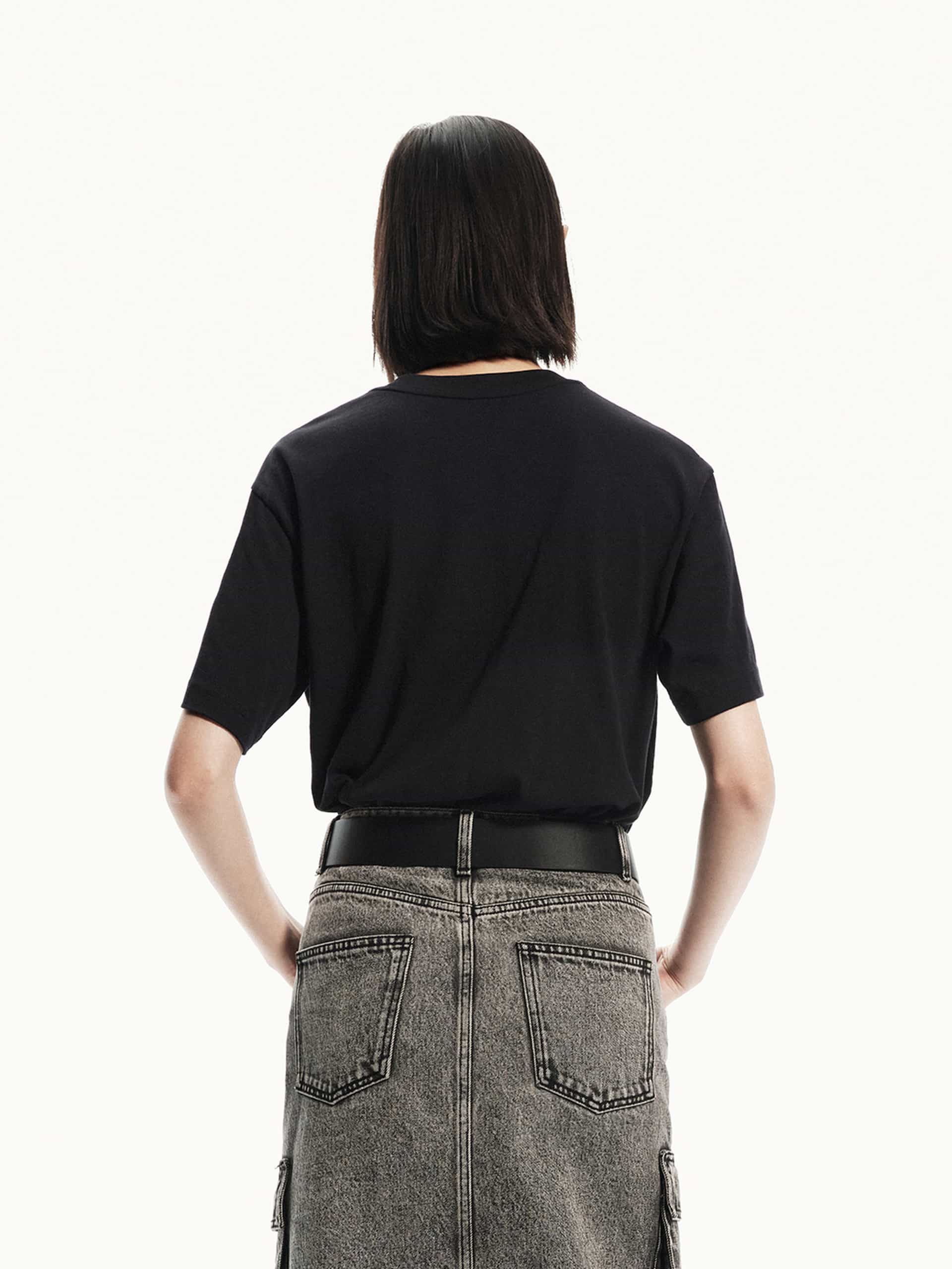 Sequin Detail Cotton T-shirt - Image 14