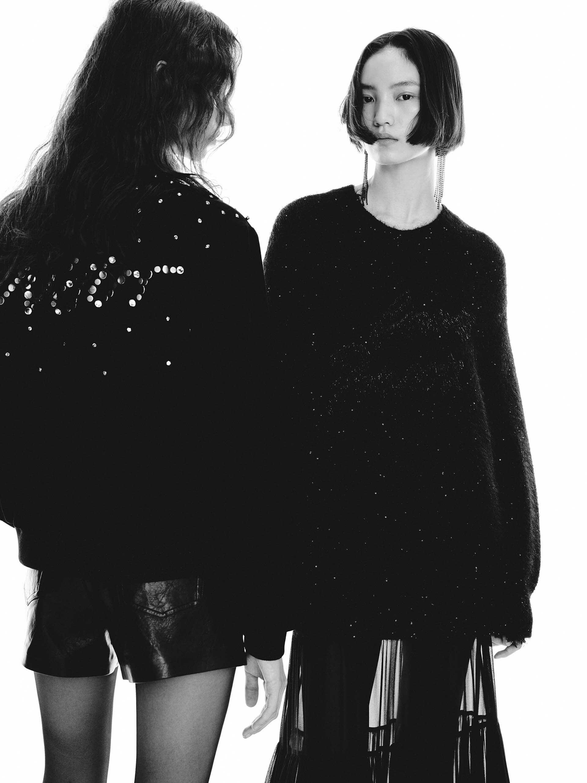 Sequin Detail Knitted Sweater - Image 3