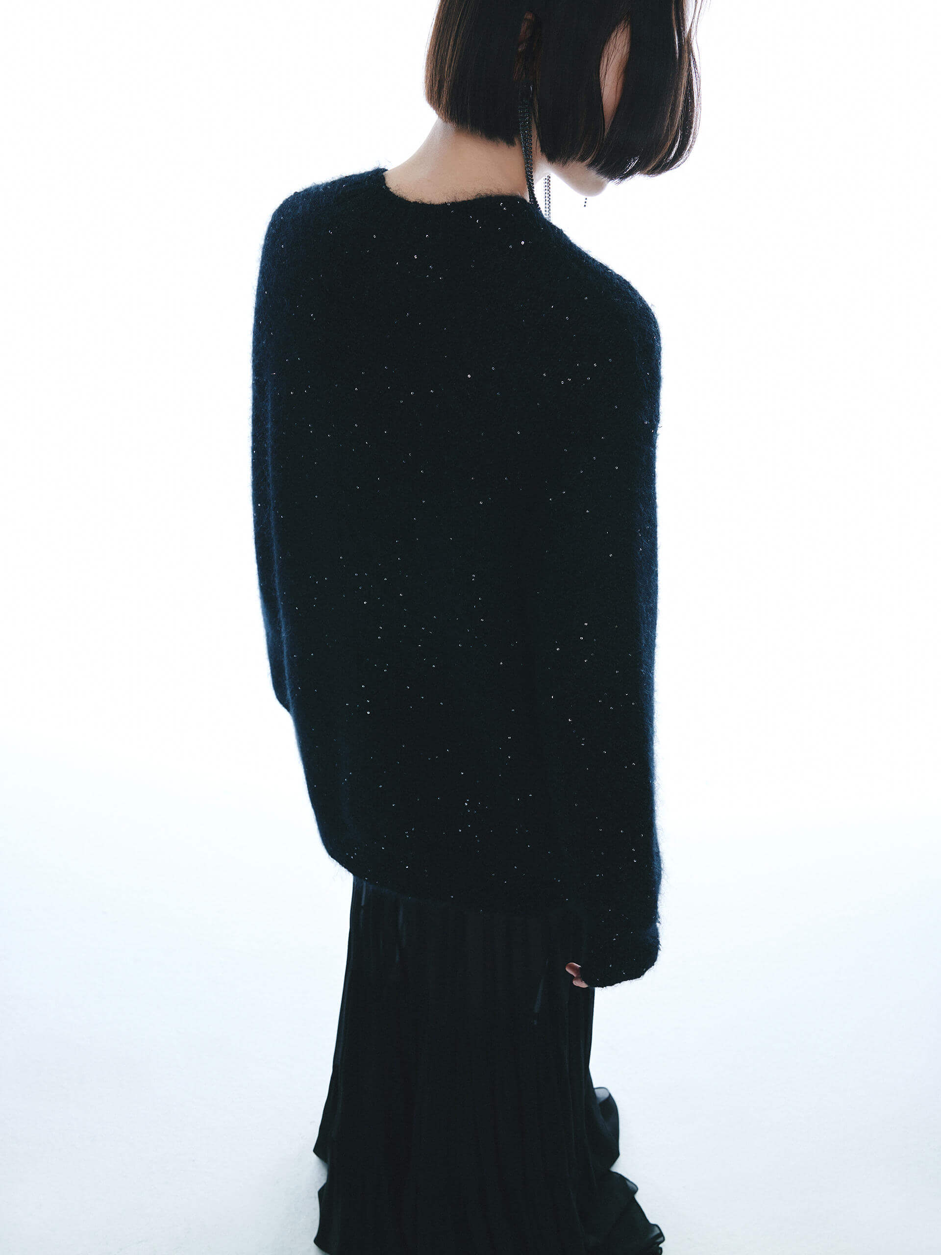 Sequin Detail Knitted Sweater - Image 6