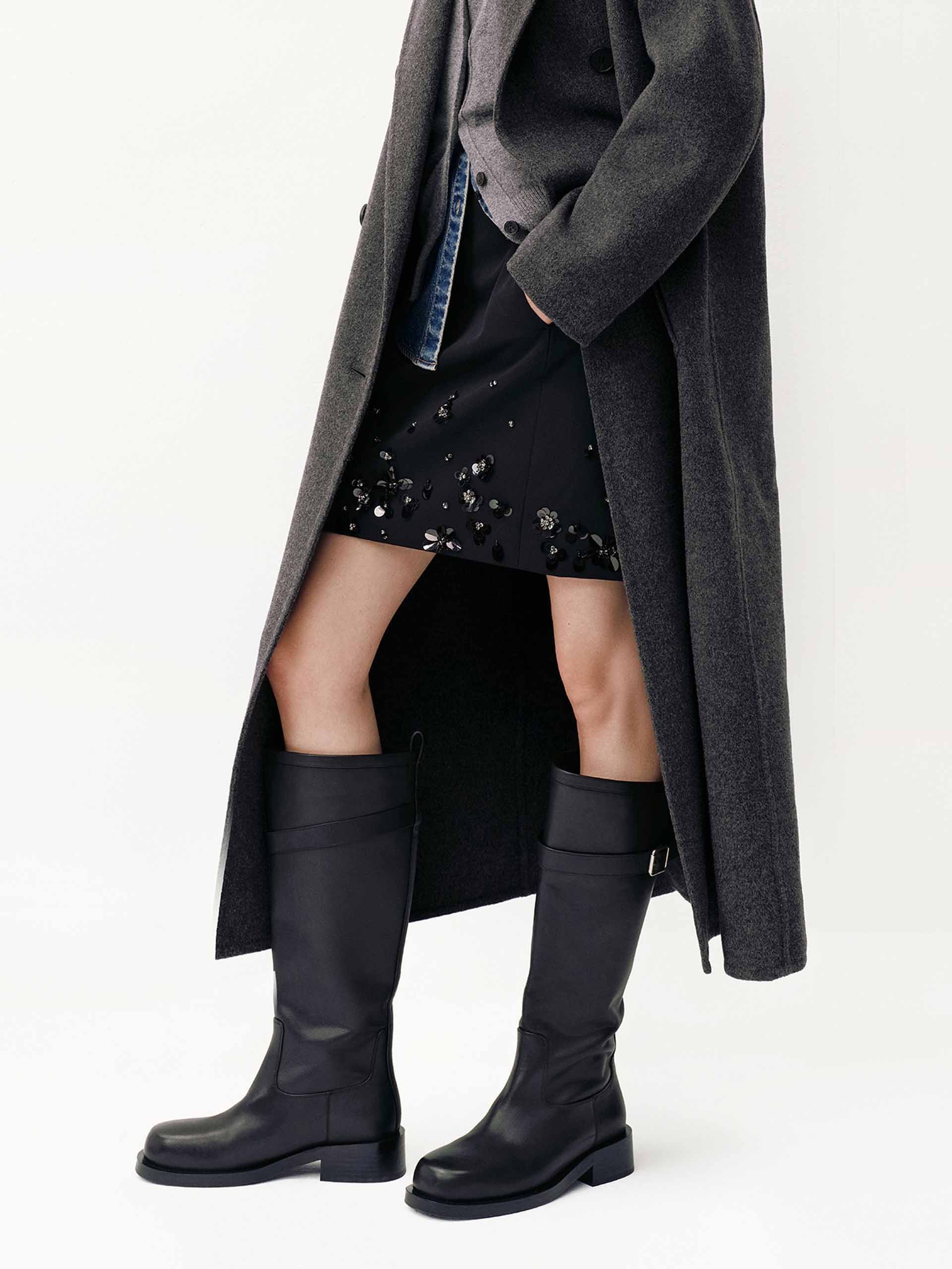 Sequin Hem Mini Skirt - Image 3
