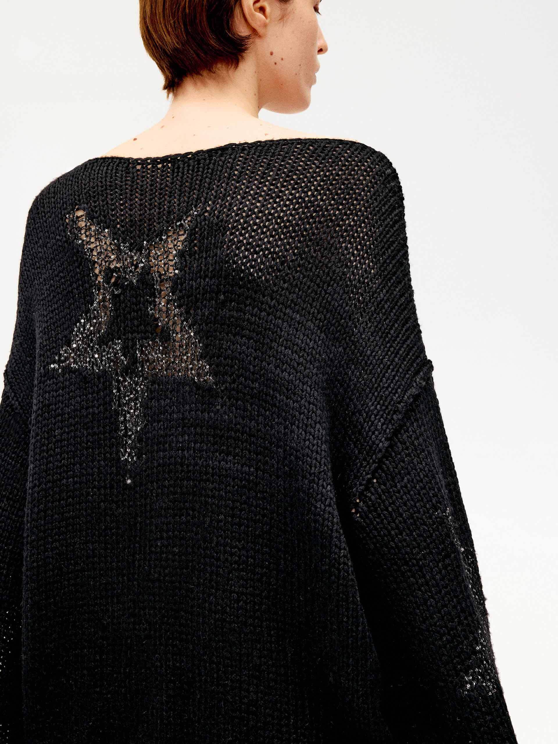 Sequin Star Knitted Sweater - Image 7