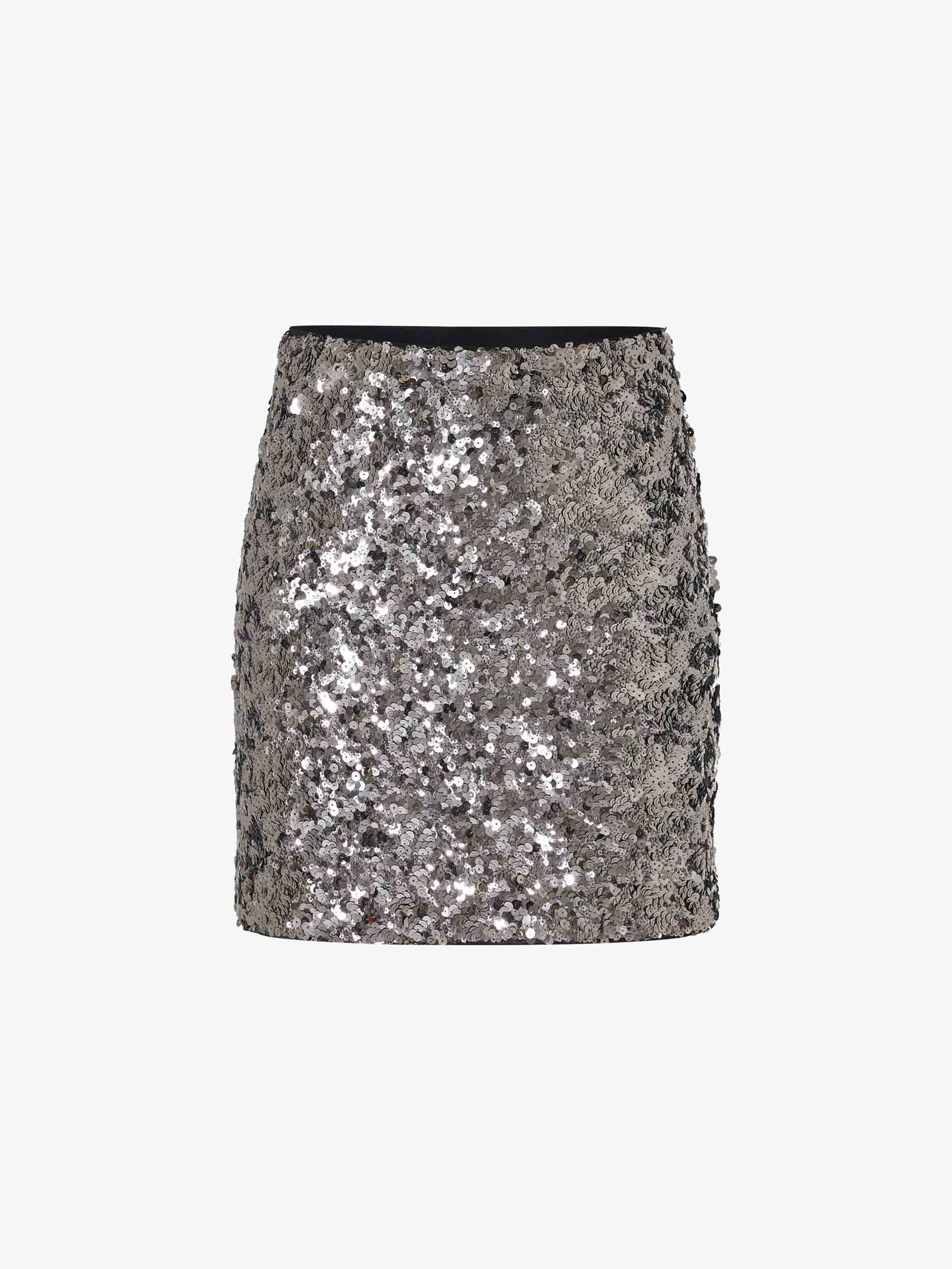 Sequined Mini Skirt - Image 13