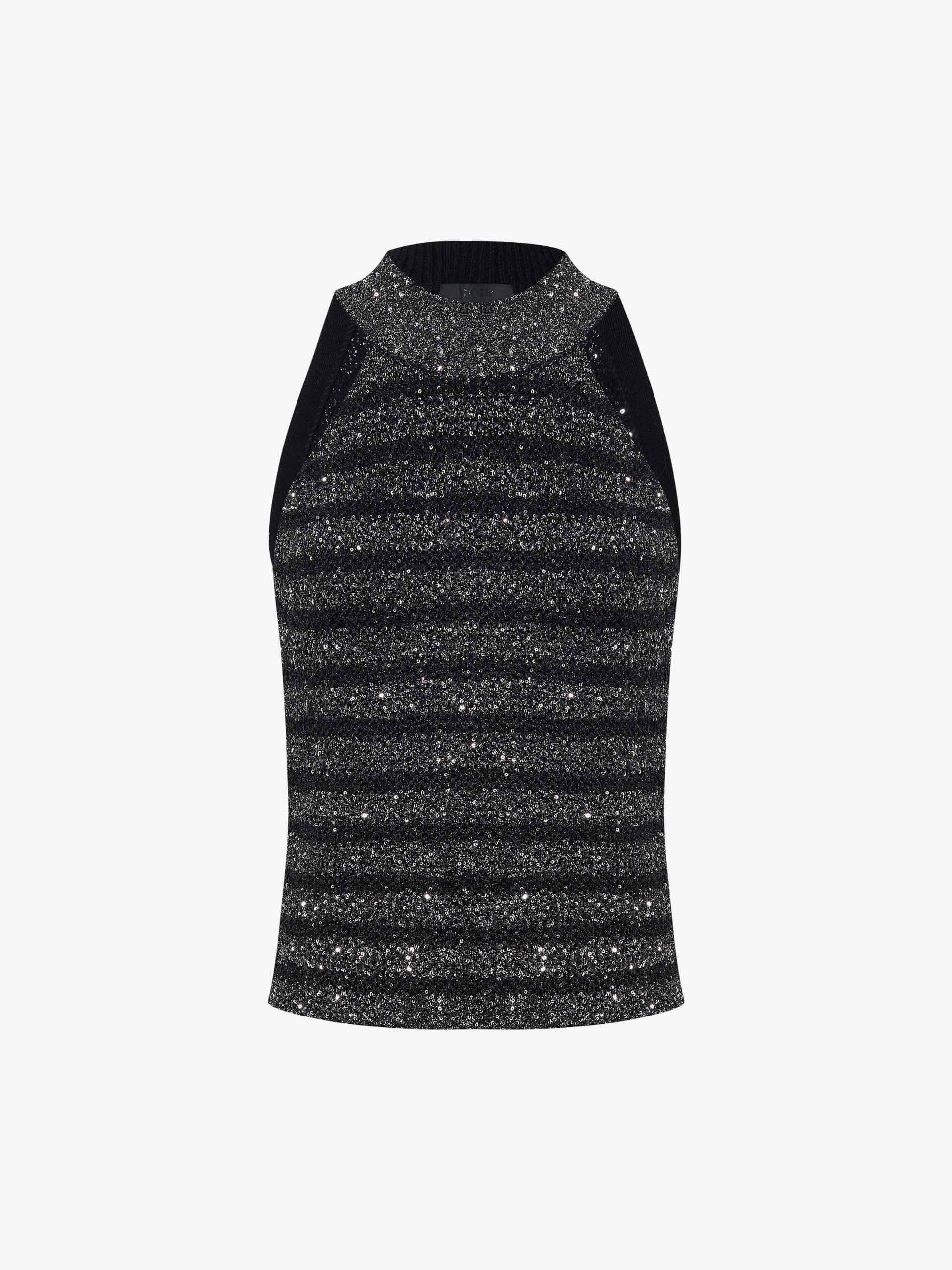 Sequins Halter Neck Top - Image 5