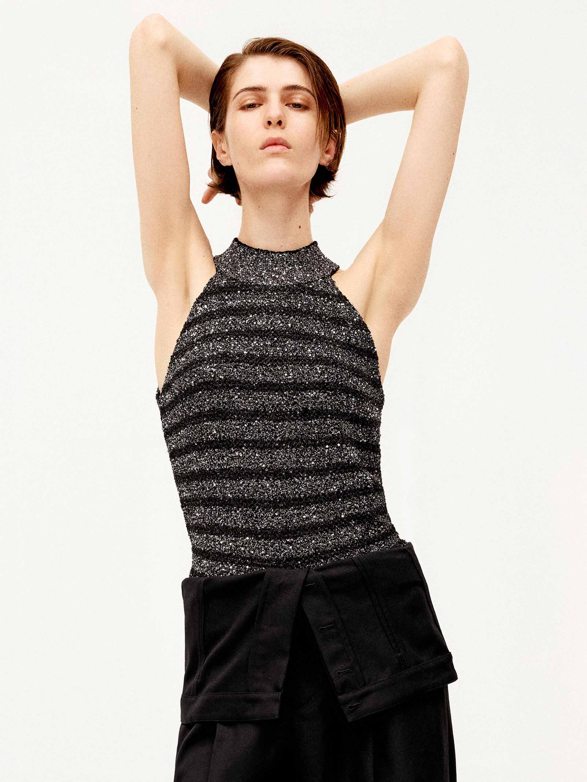 Sequins Halter Neck Top - Image 6