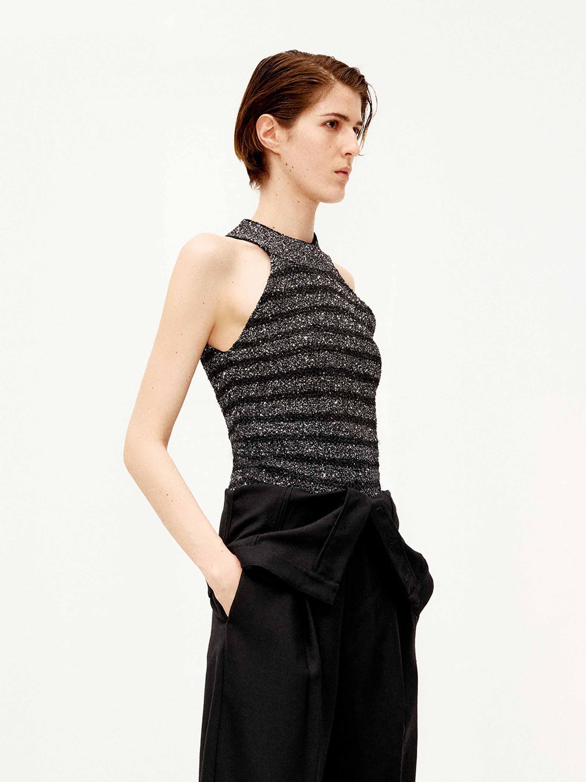Sequins Halter Neck Top - Image 7