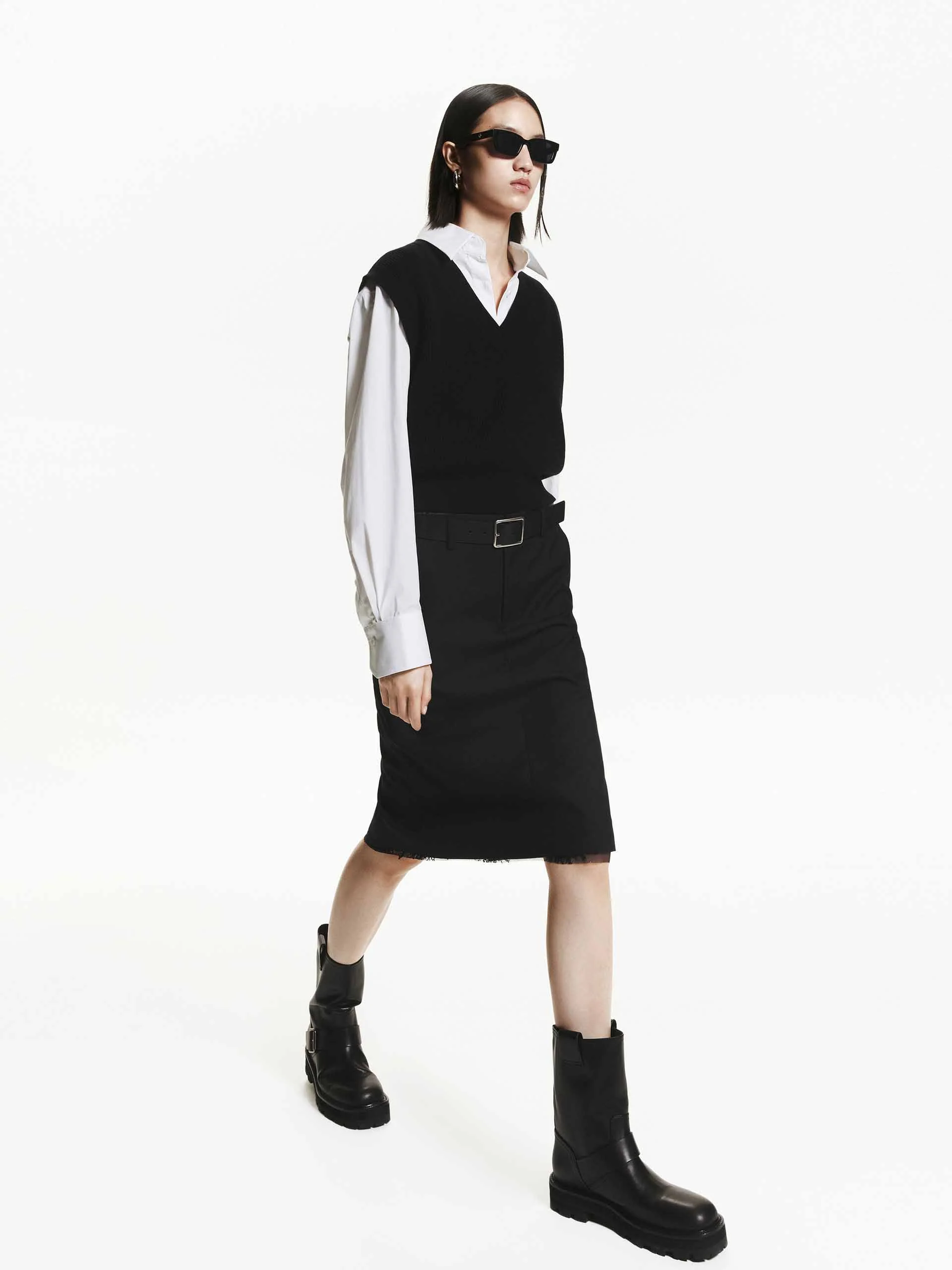 Shirt and Knit Vest Set - Image 5