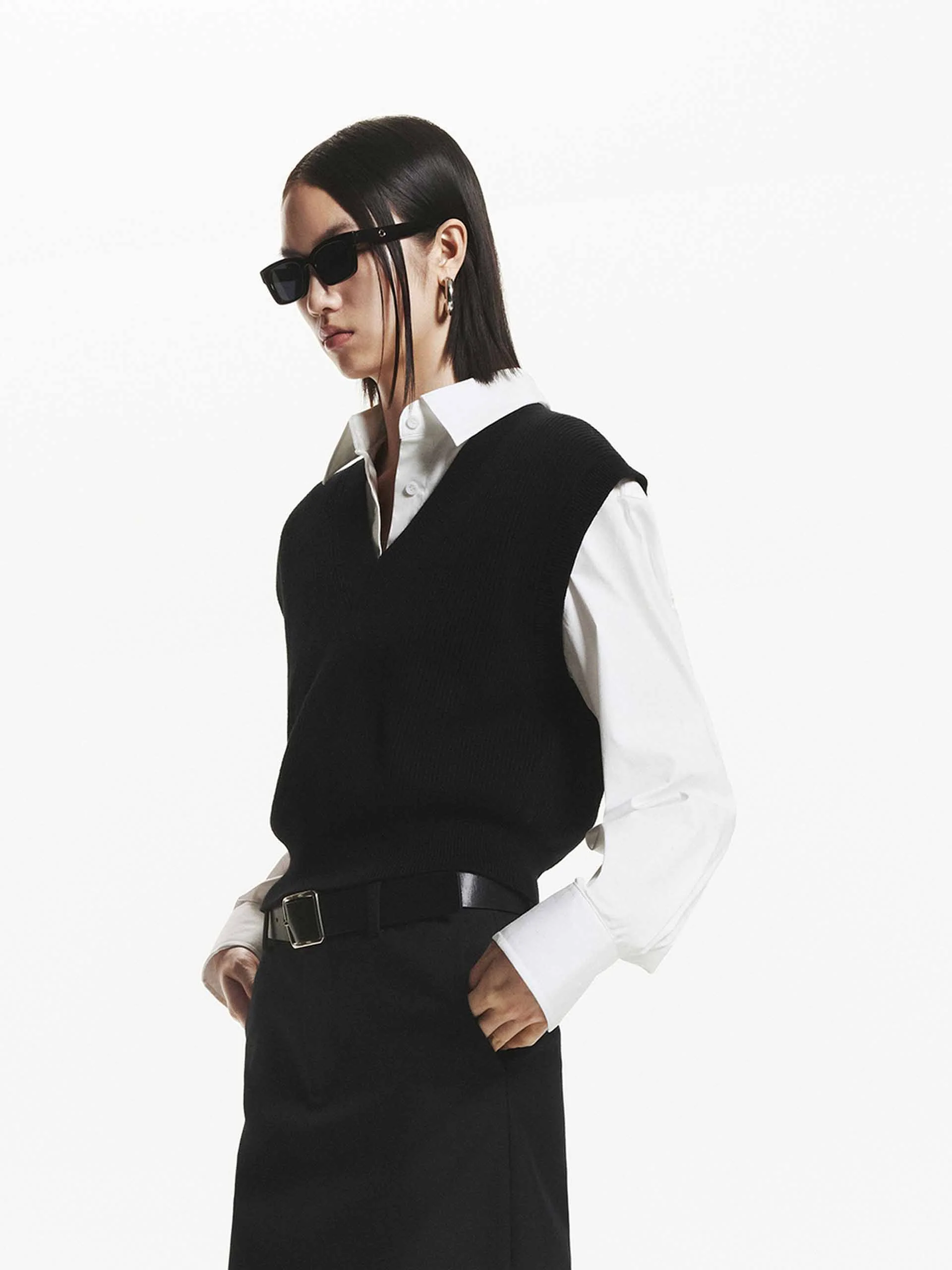 Shirt and Knit Vest Set - Image 6
