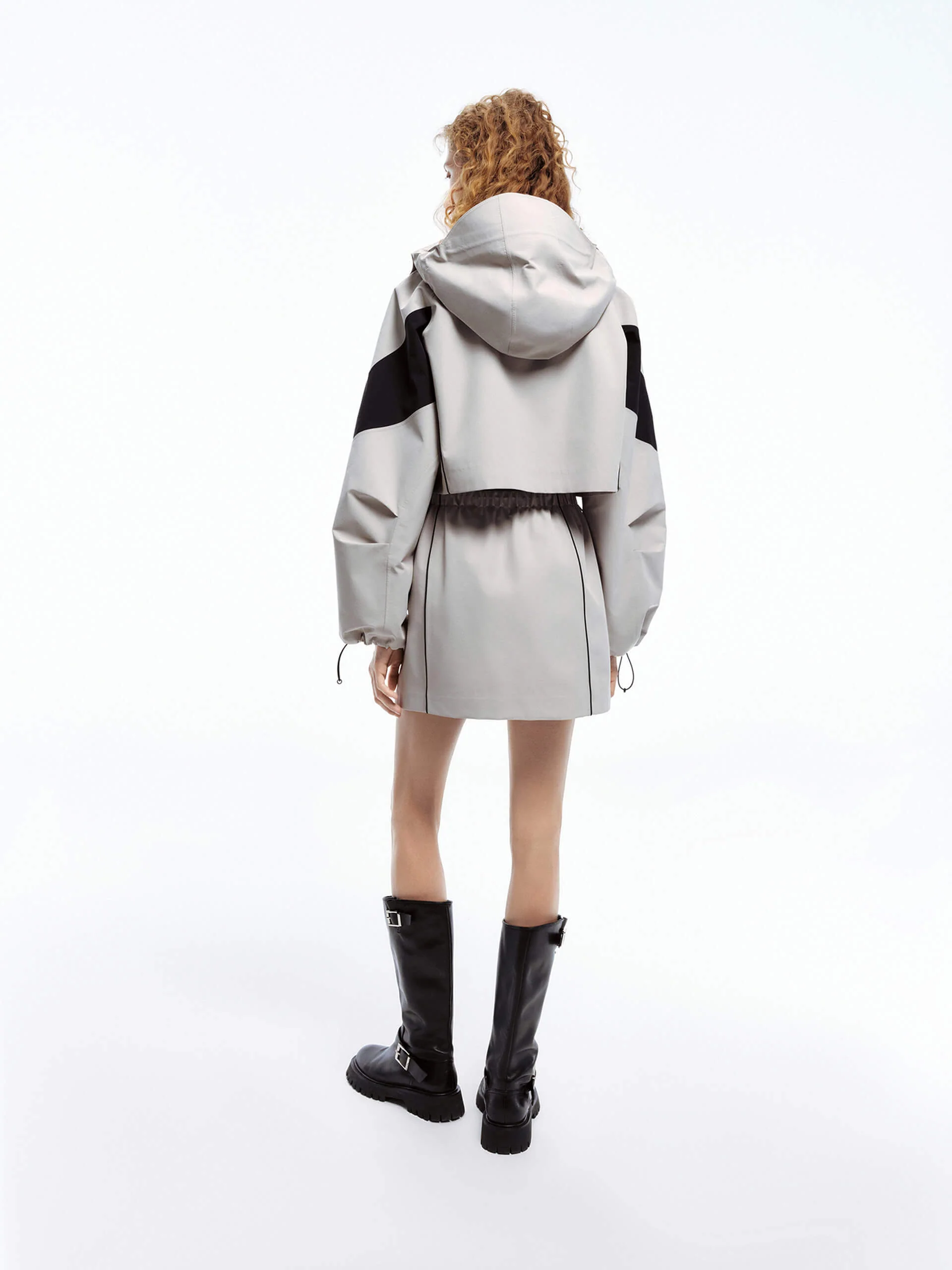 Short Cut Hood Jacket - Image 13