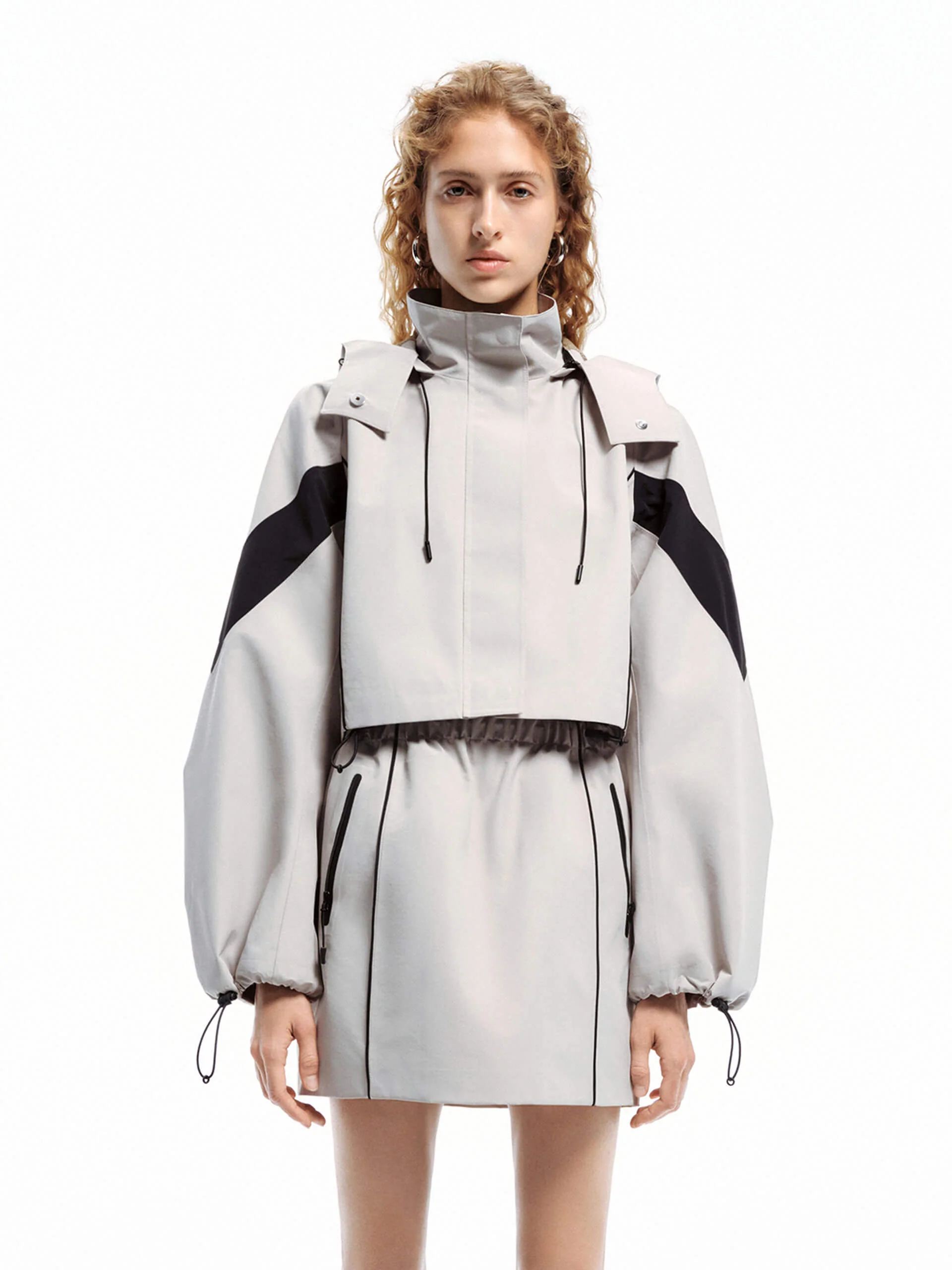 Short Cut Hood Jacket - Image 9