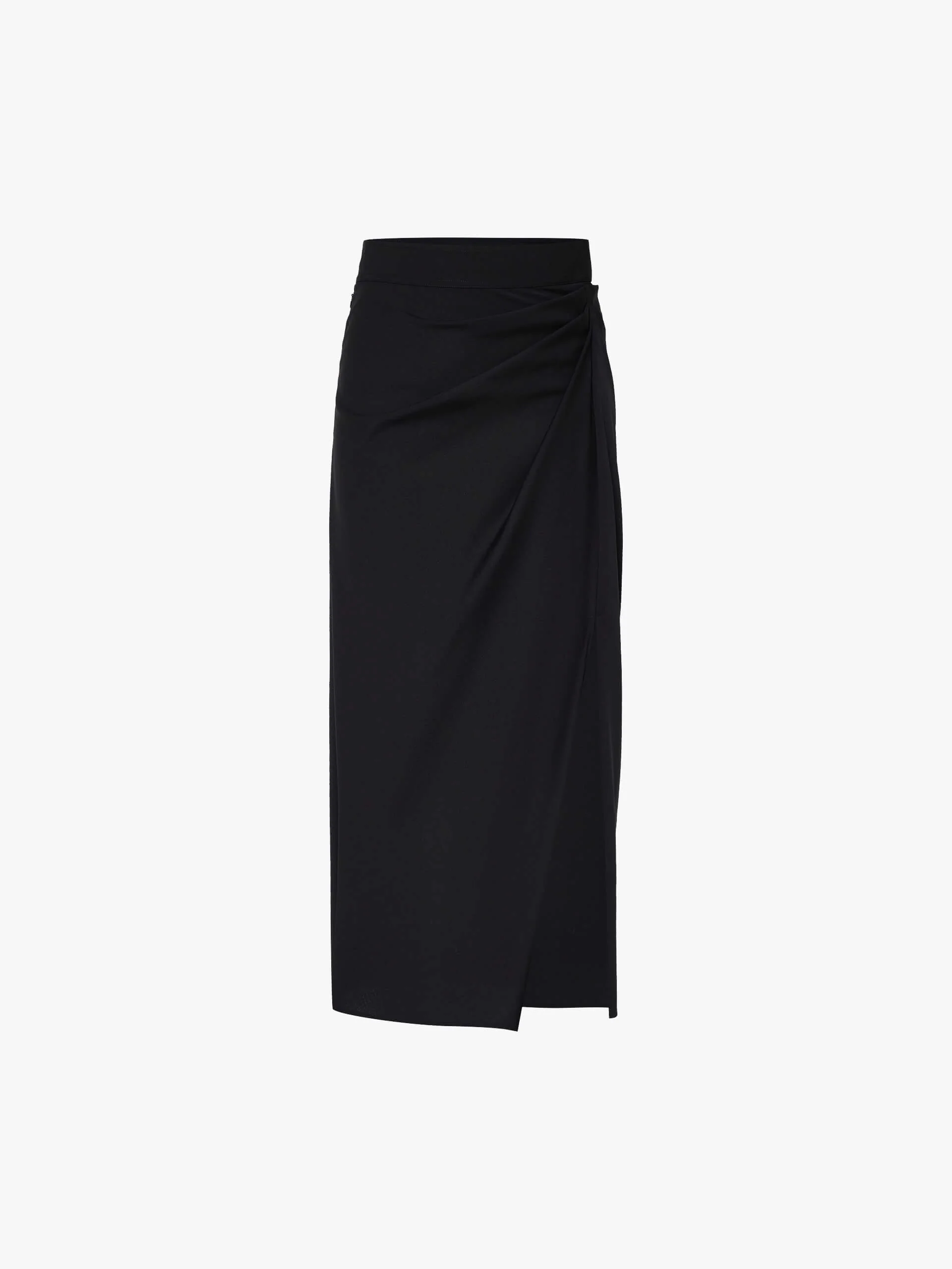Side Pleated Midi Skirt - Image 5