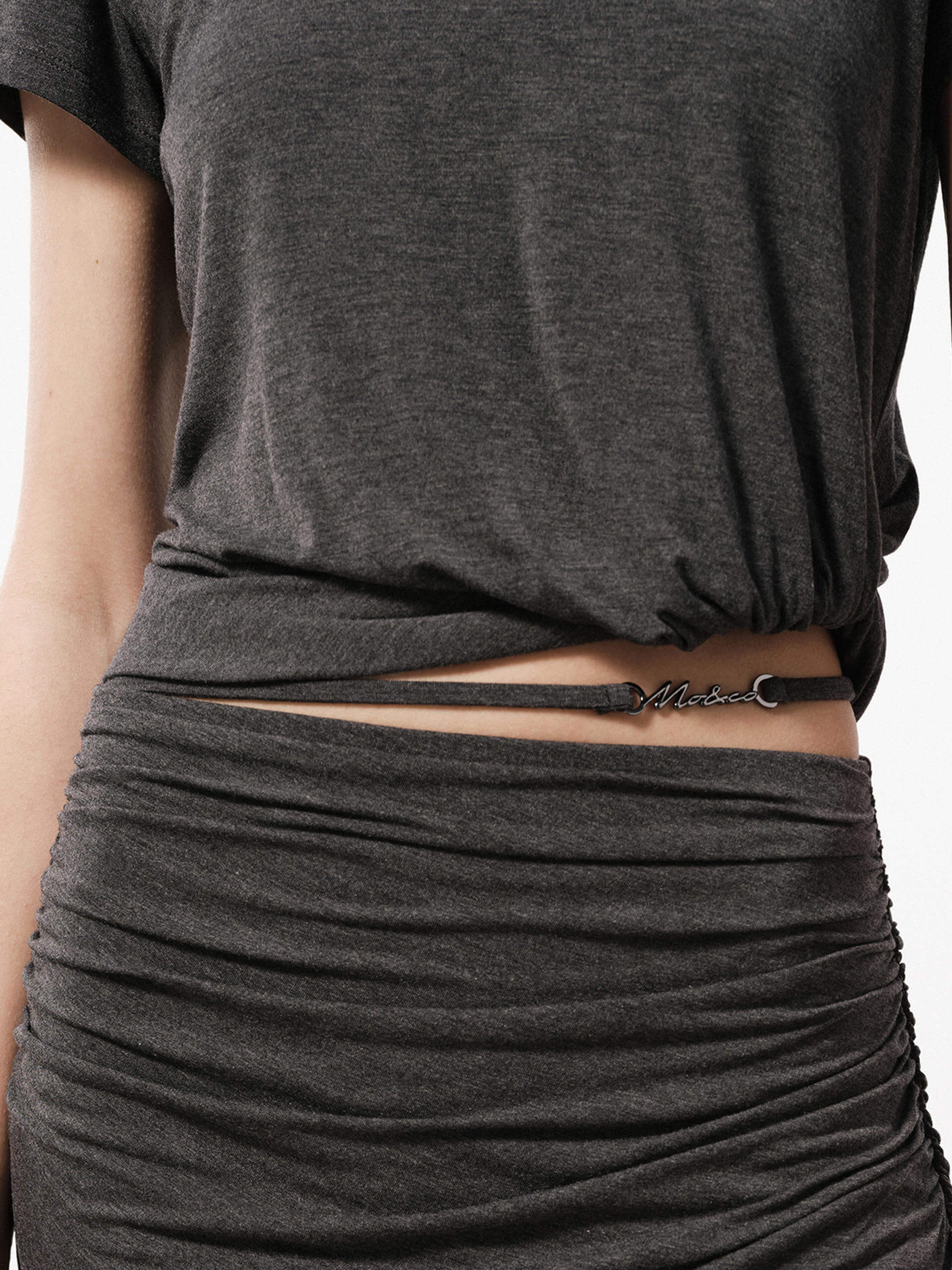 Side Pleated Twist T-shirt - Image 8