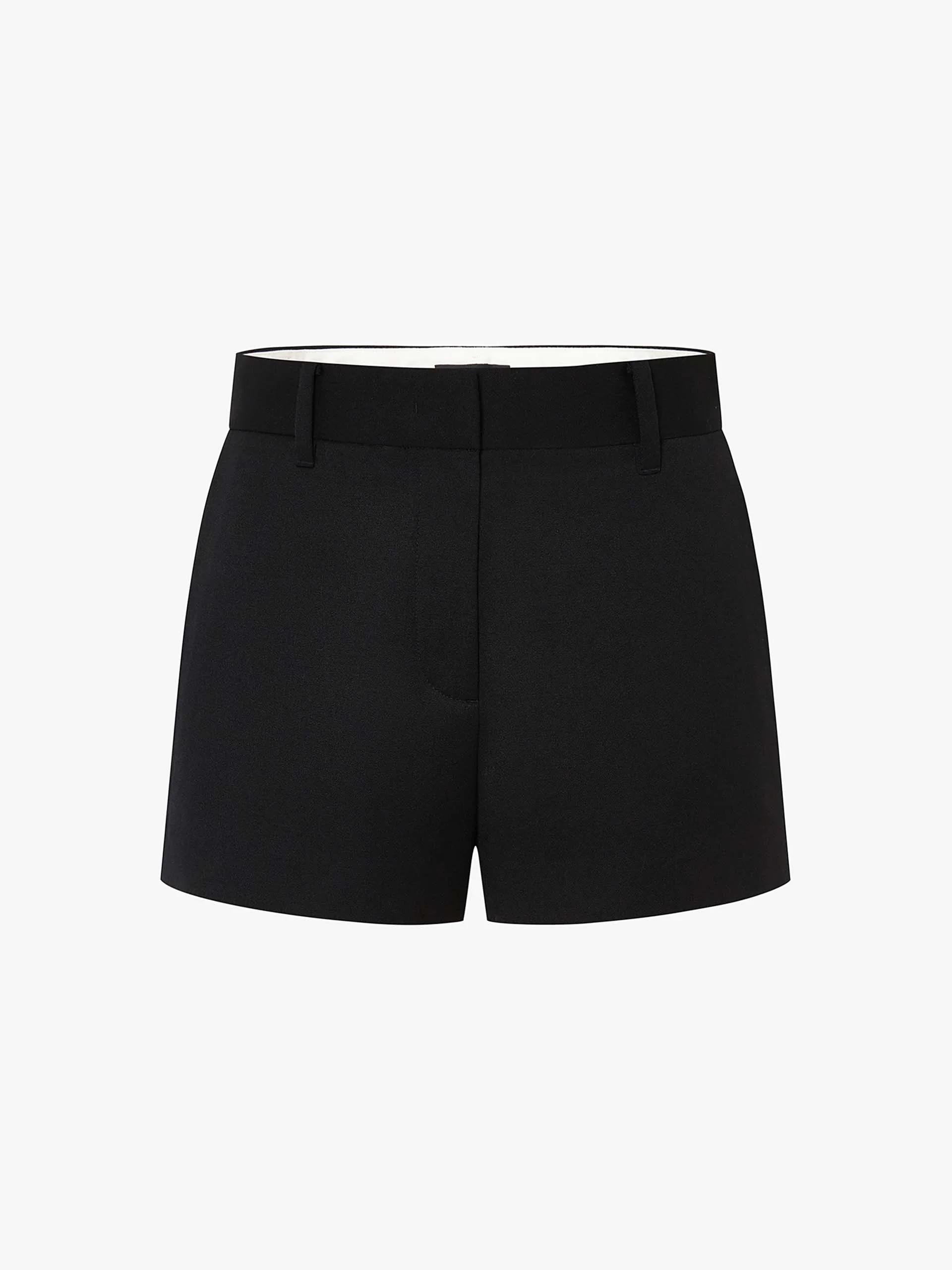 Side Pocket Wool Shorts - Image 5