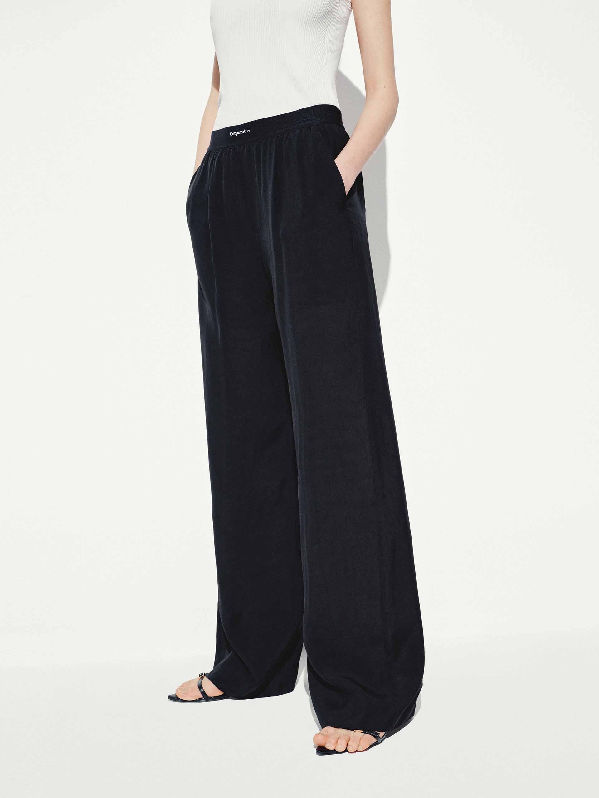 Side Pockets Straight Trousers - Image 8