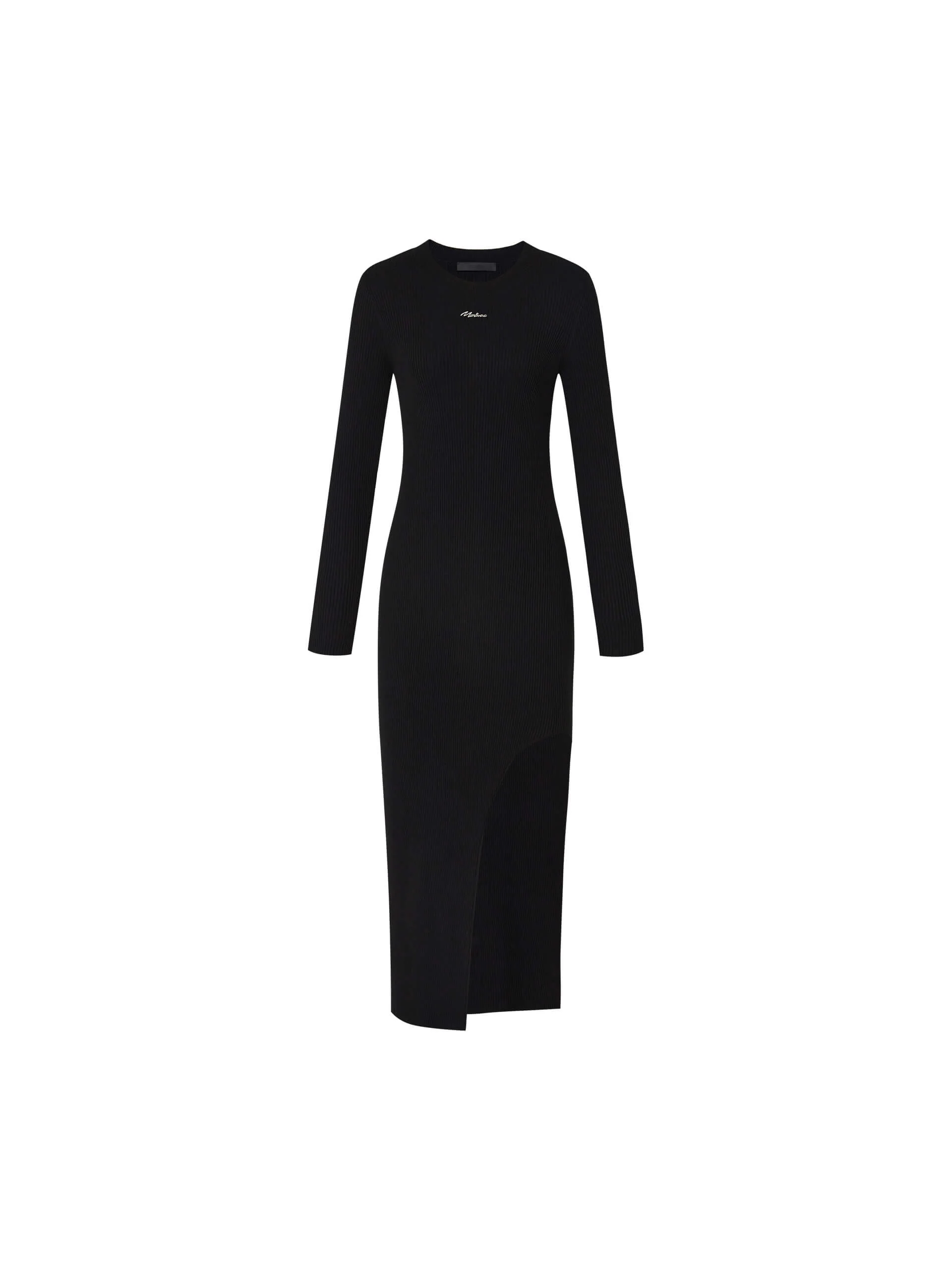 Side Slit Knitted Dress - Image 5