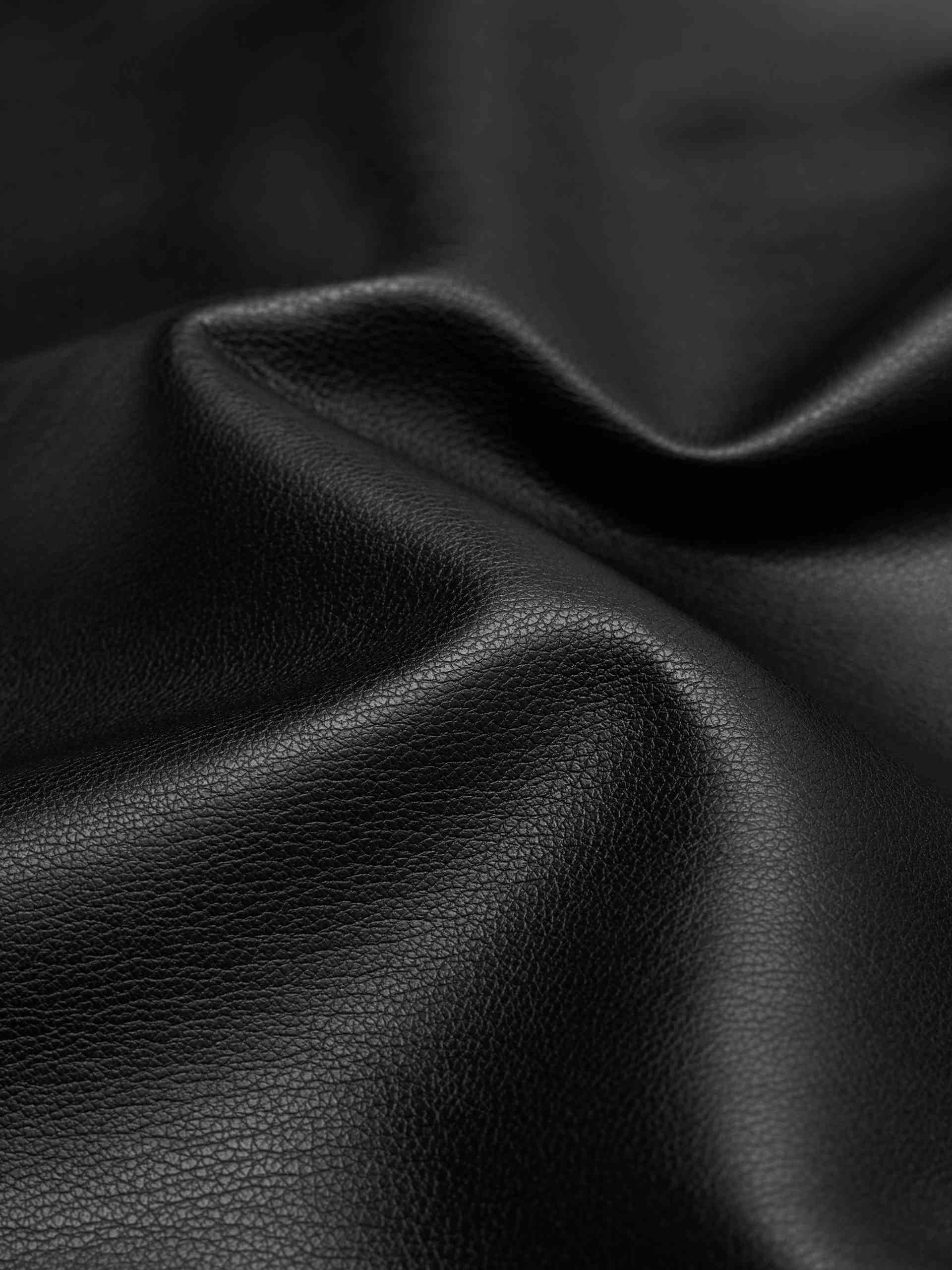 Side Slit PU Leather Skort - Image 4