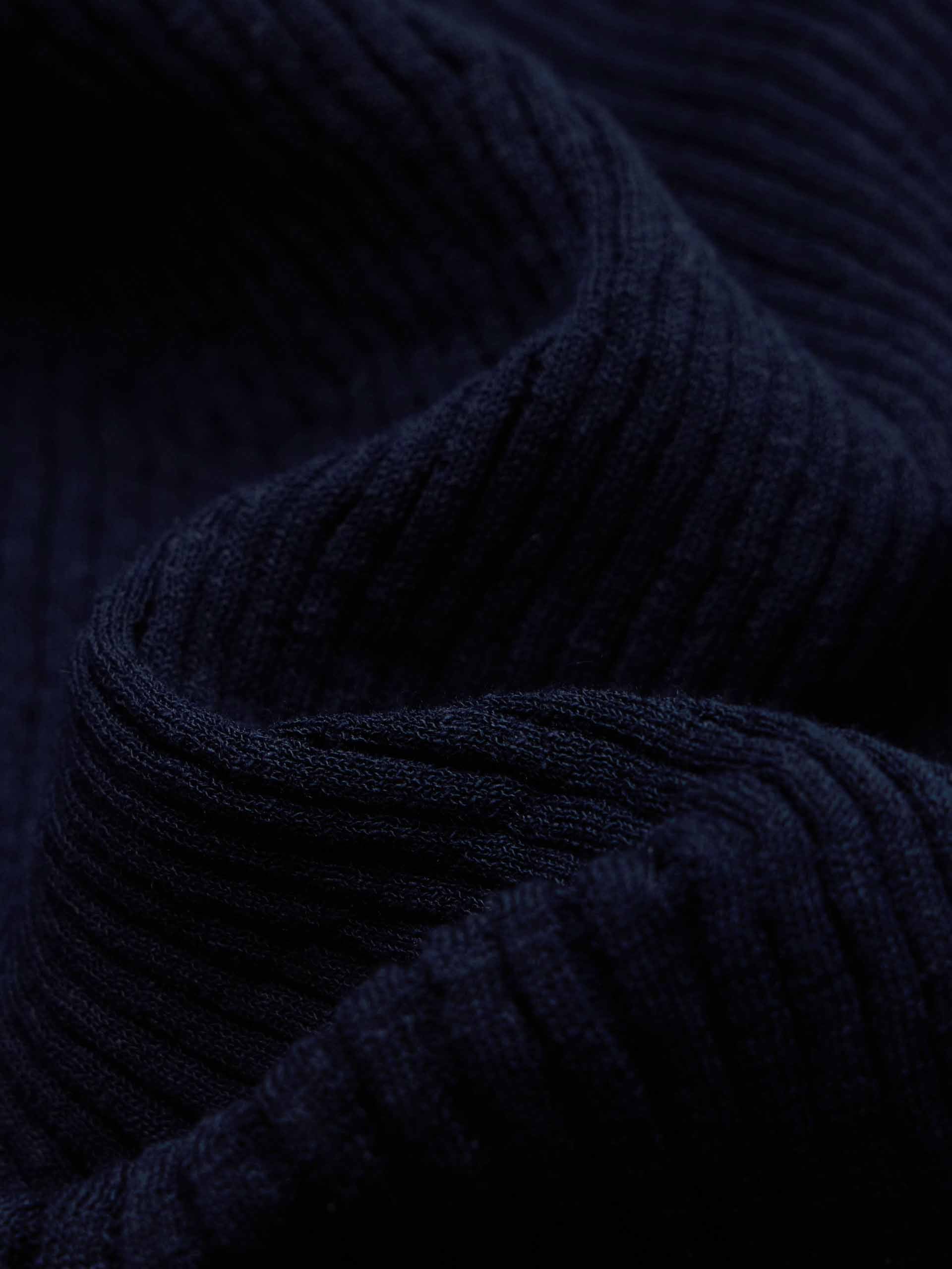 Side Slit Ribbed Knit Top - Image 4