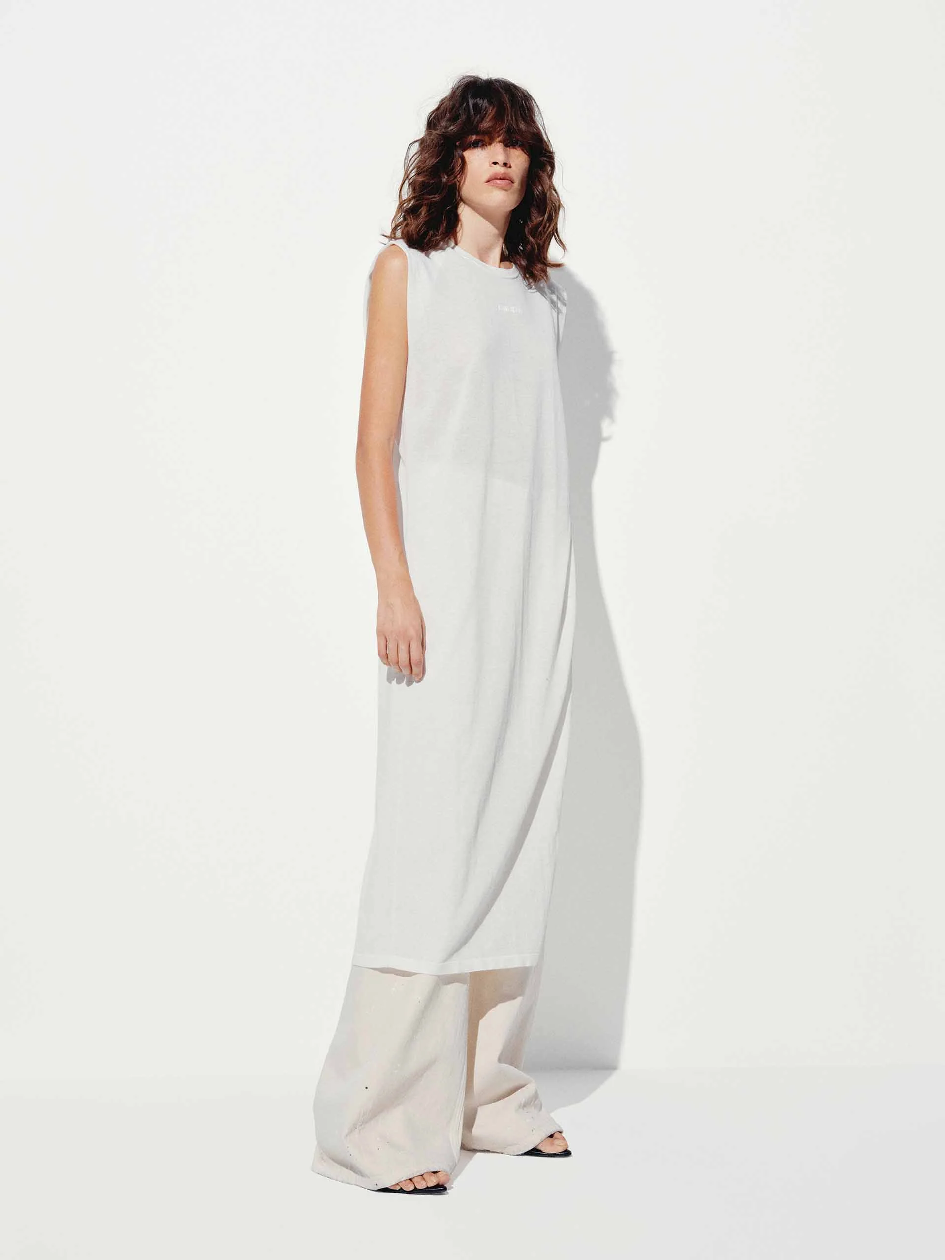 Side Slit Sleeveless Top - Image 3