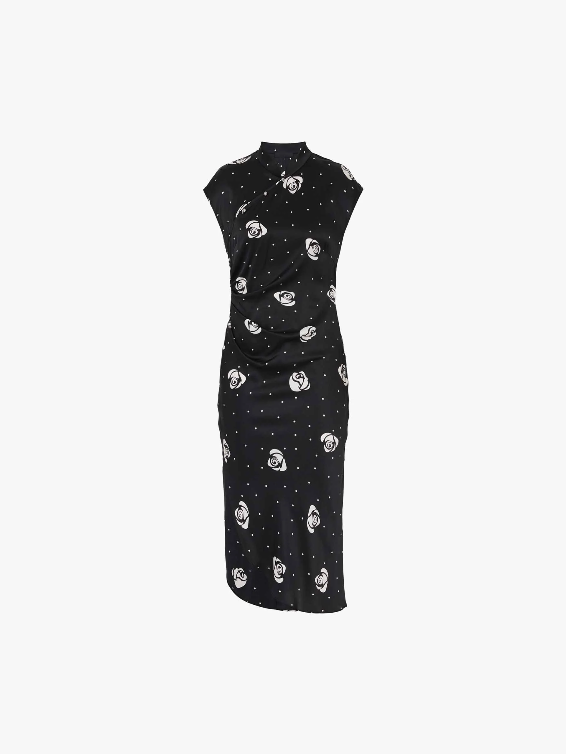 Silk Blend Satin Dress - Image 5