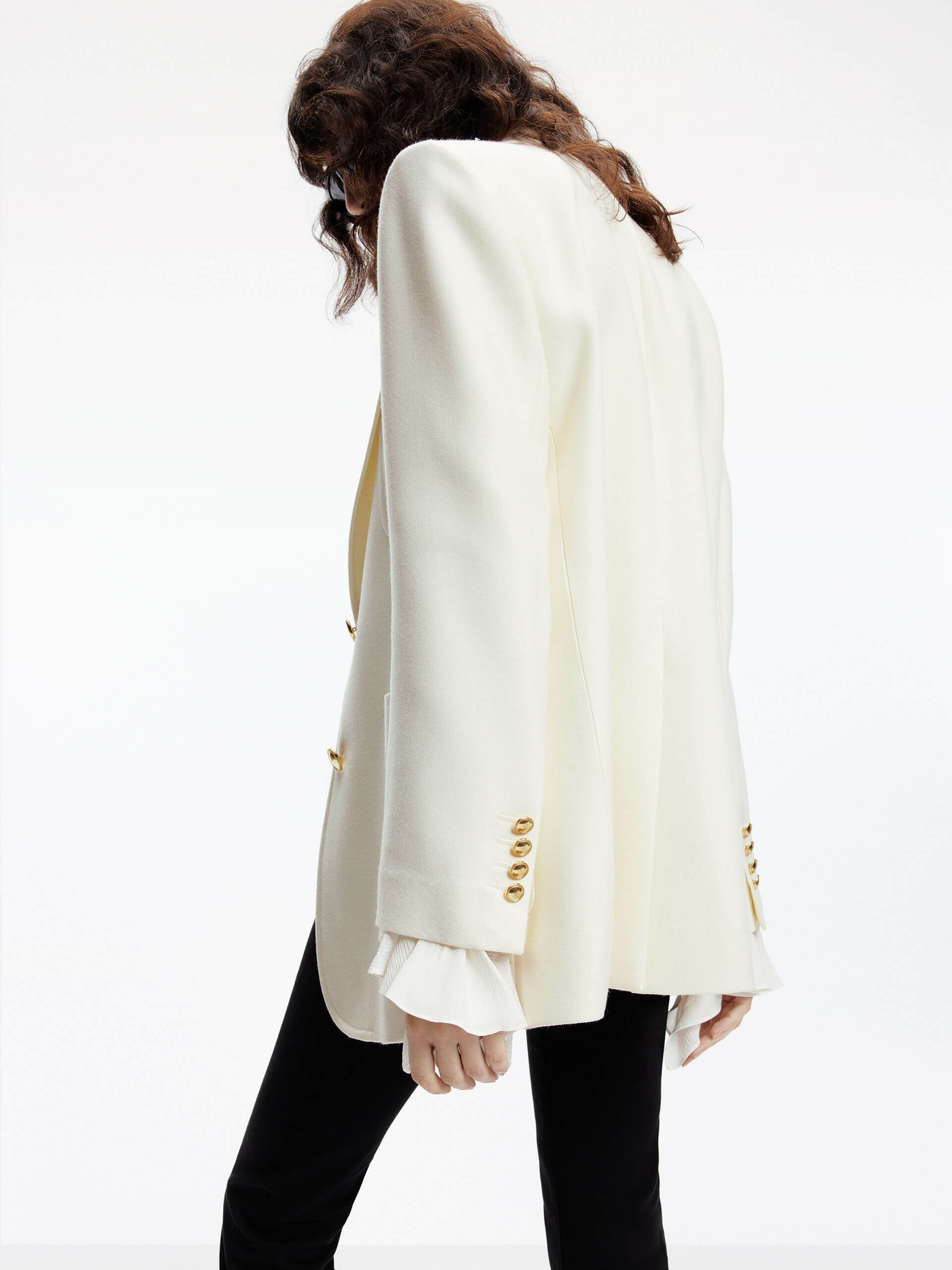 Single Breasted Tailored Blazer - Image 15