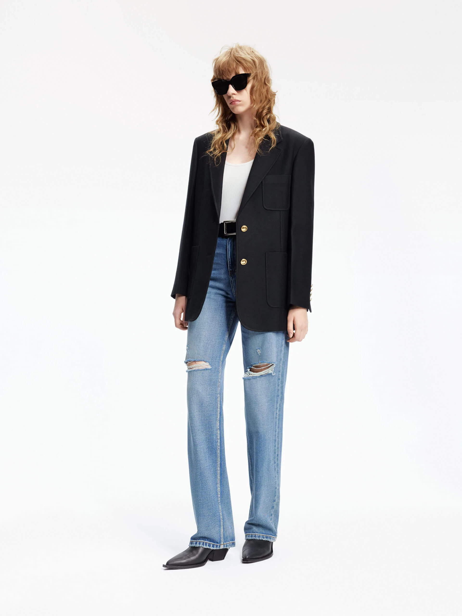 Single Breasted Tailored Blazer - Image 8