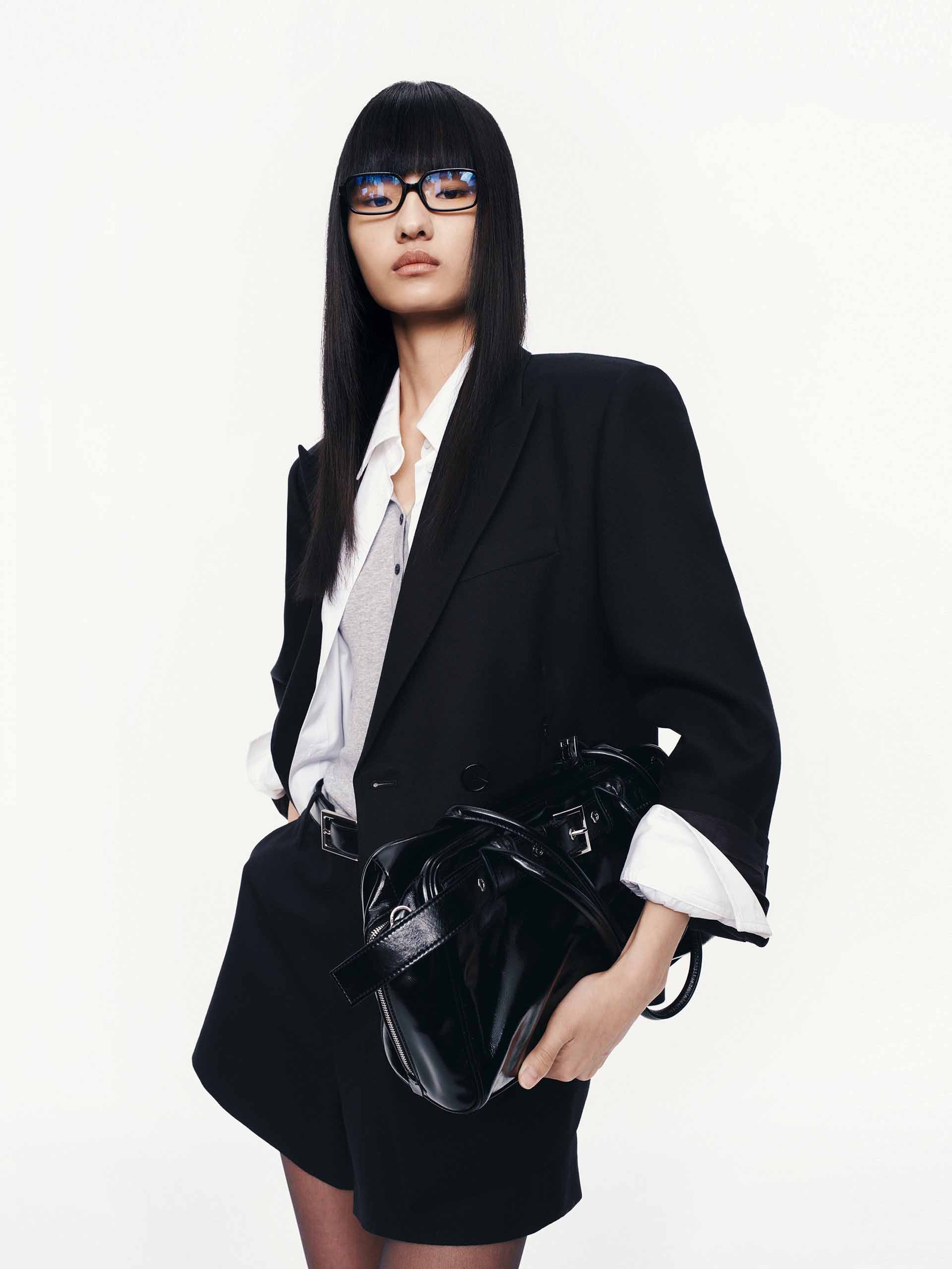 Single-breasted Wool Blend Blazer - Image 3